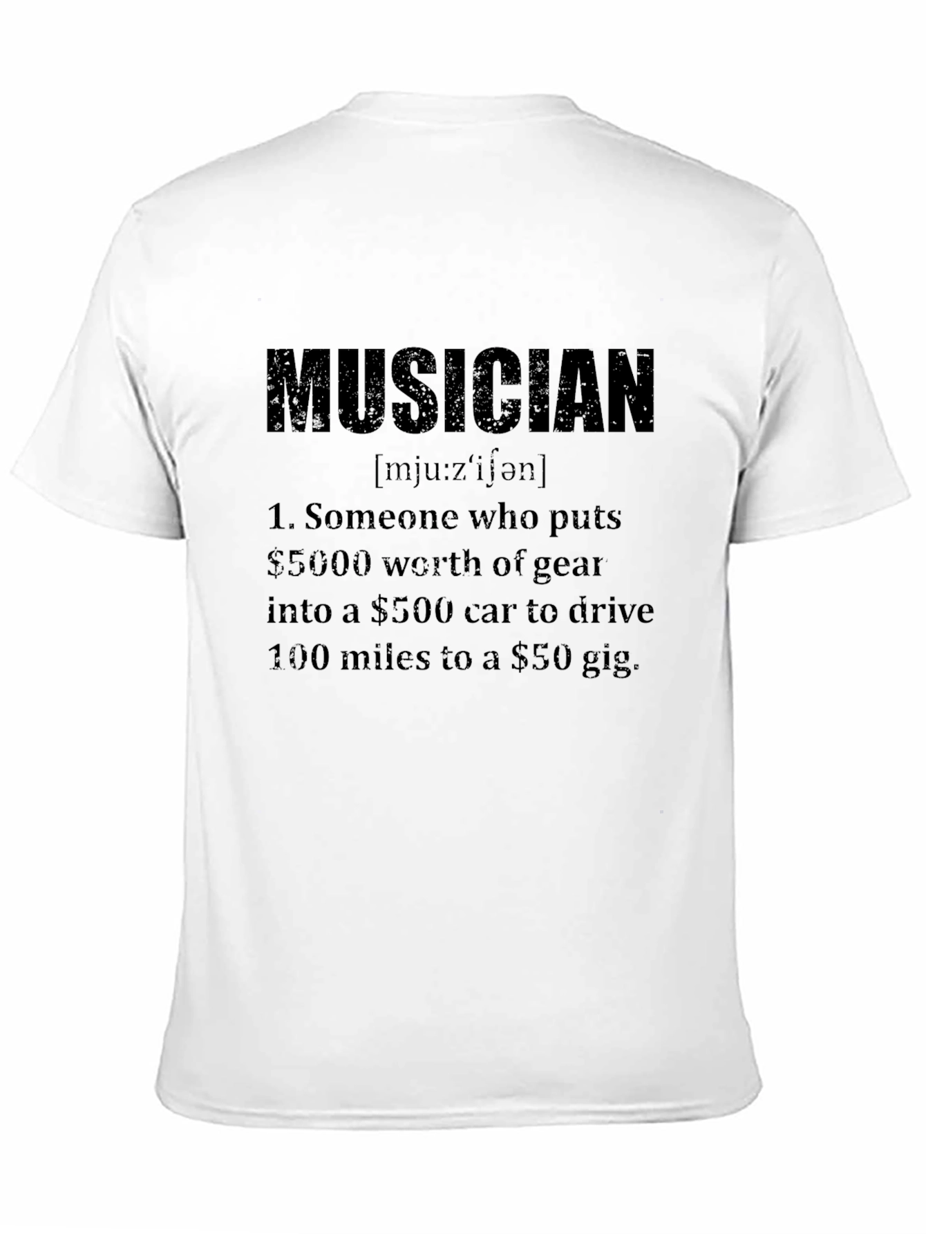 Musician Definition Graphic T-Shirt