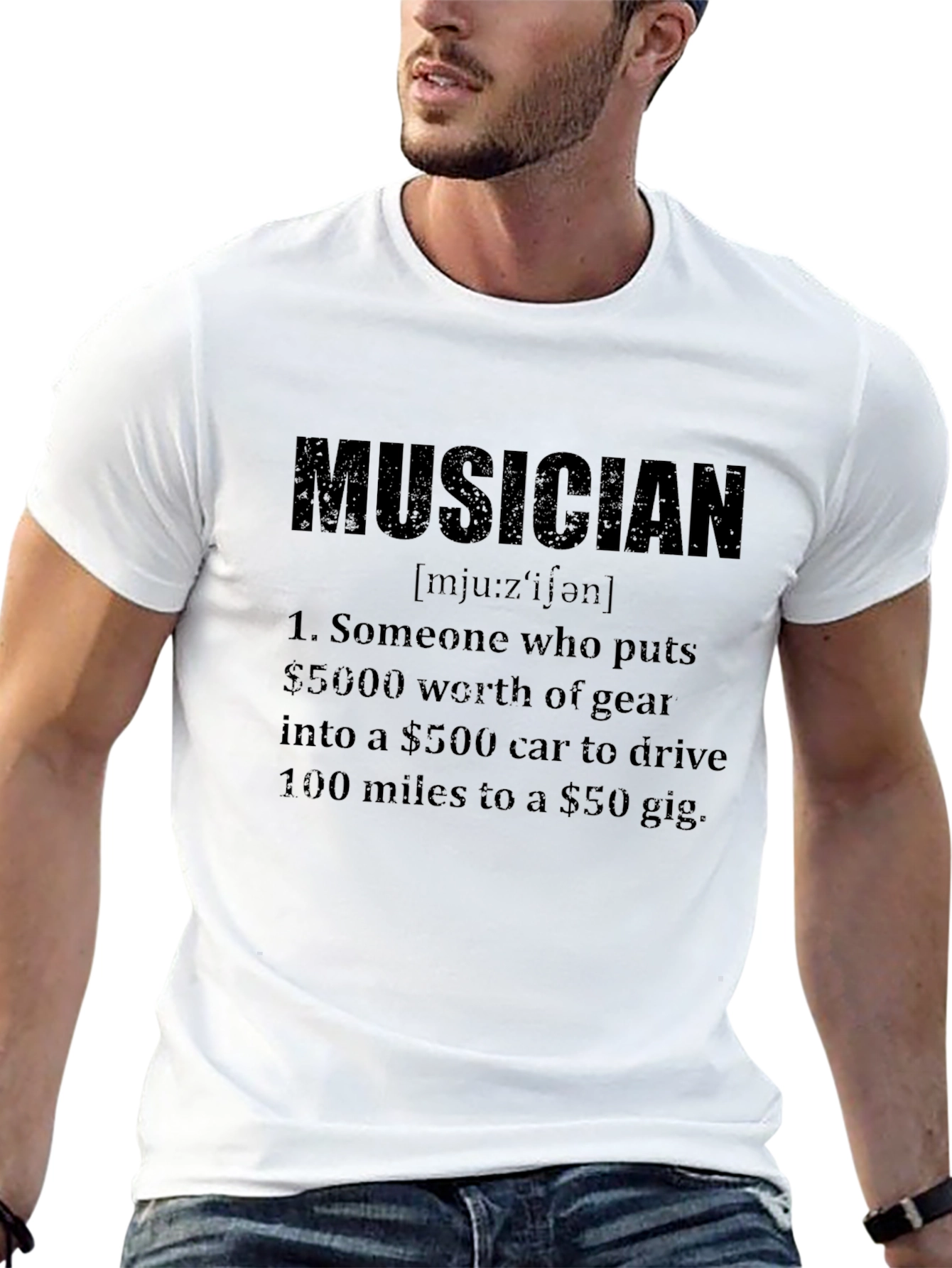 Musician Definition Graphic T-Shirt