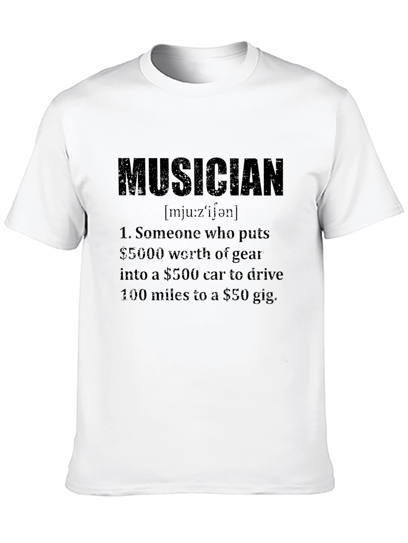 Musician Definition Graphic T-Shirt