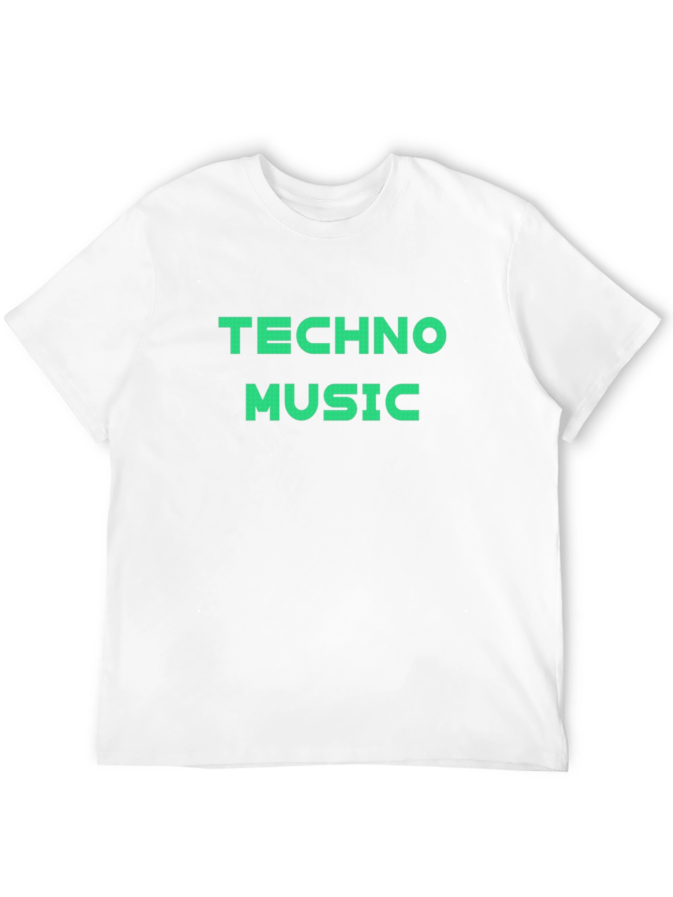 Techno Music Black T-Shirt