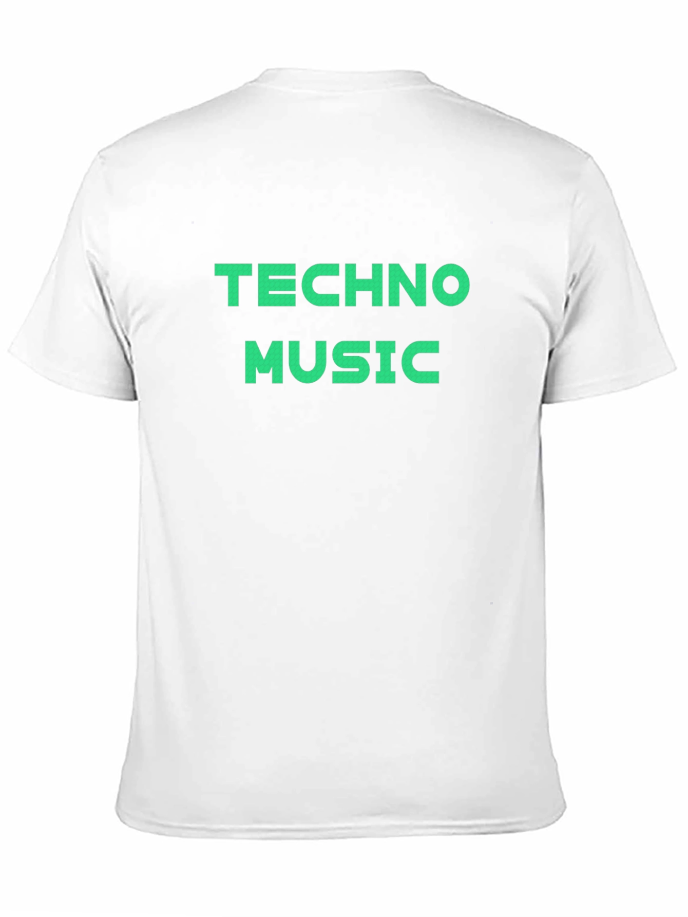 Techno Music Black T-Shirt