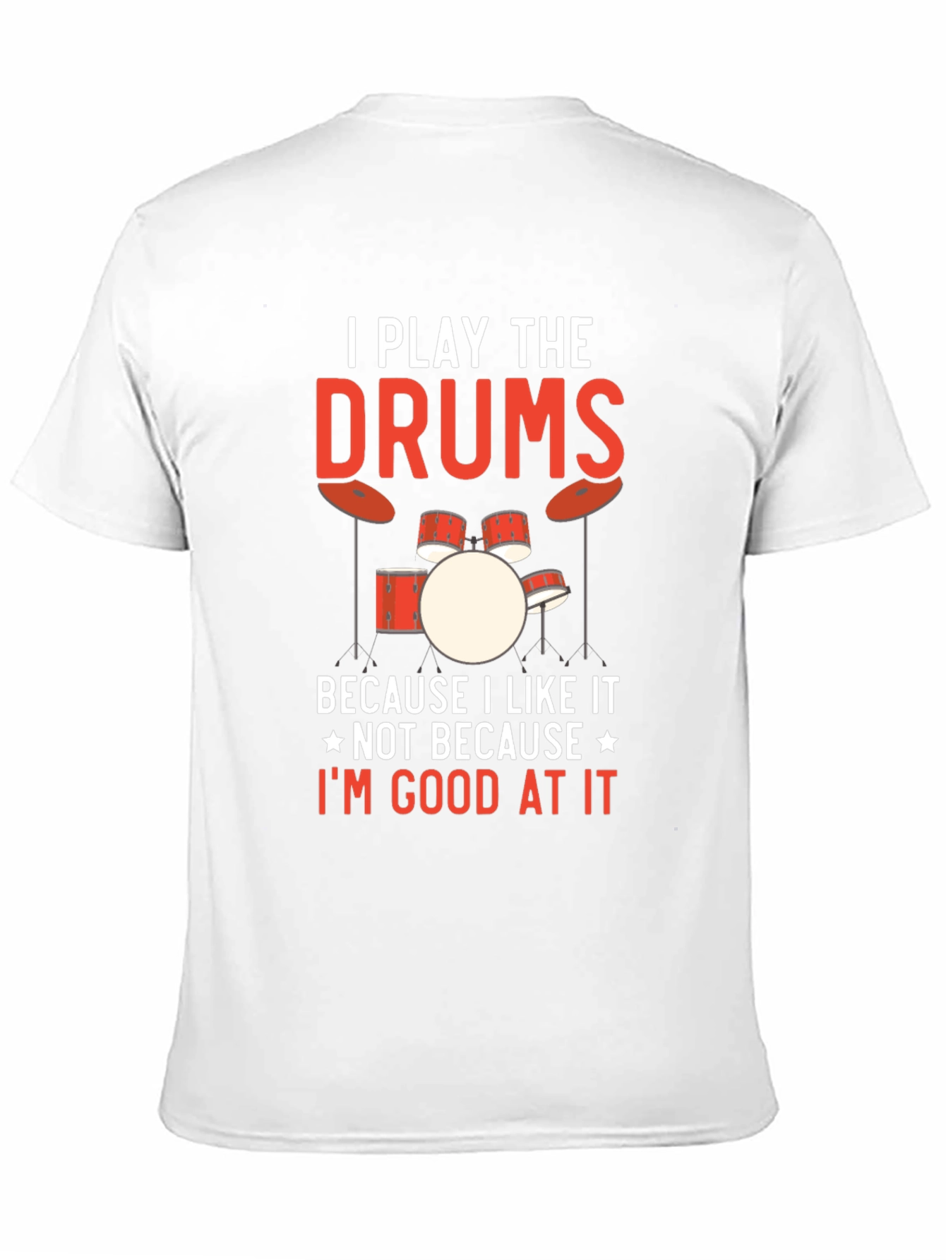 I Play The Drums Graphic Tee