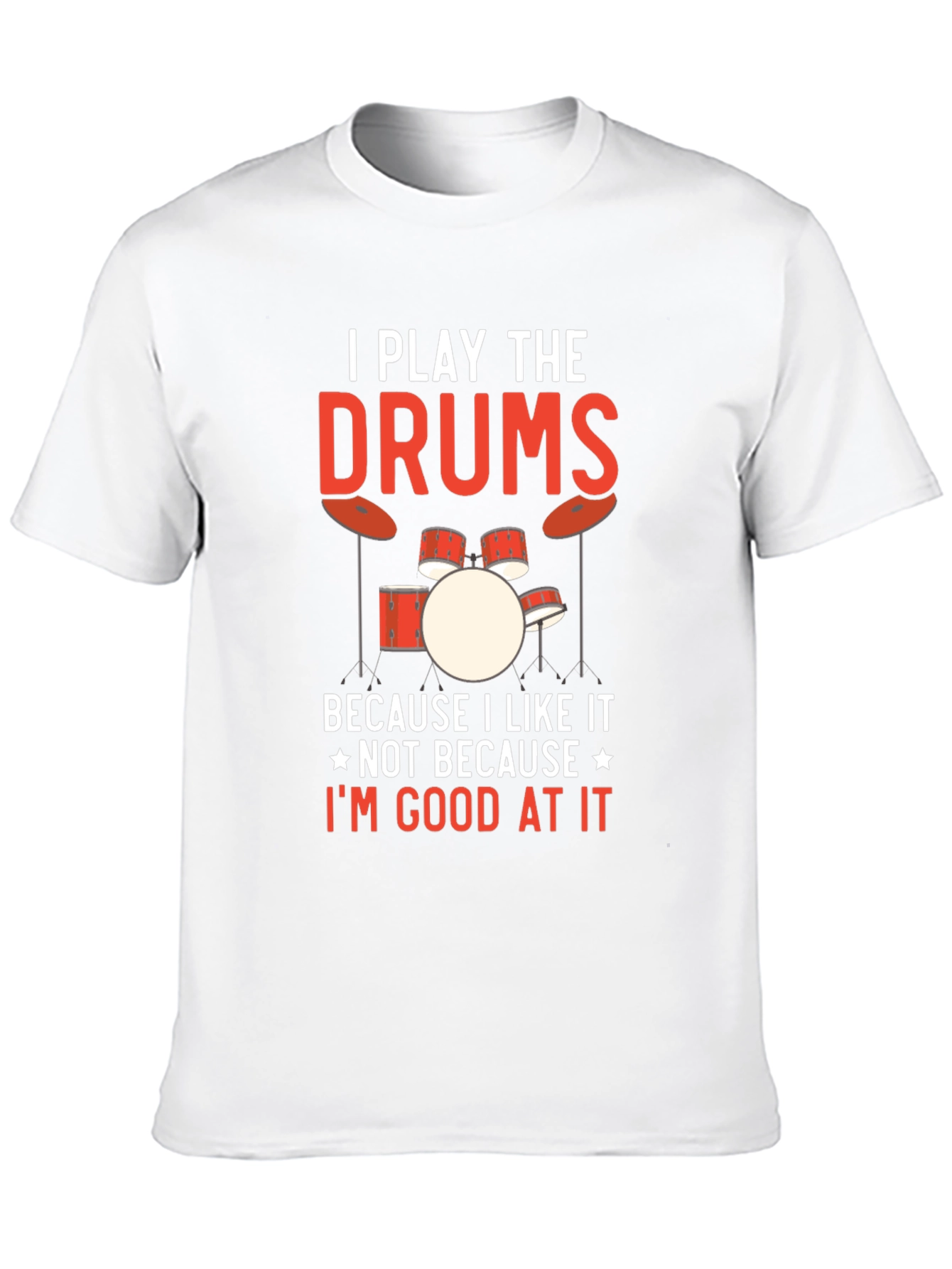 I Play The Drums Graphic Tee