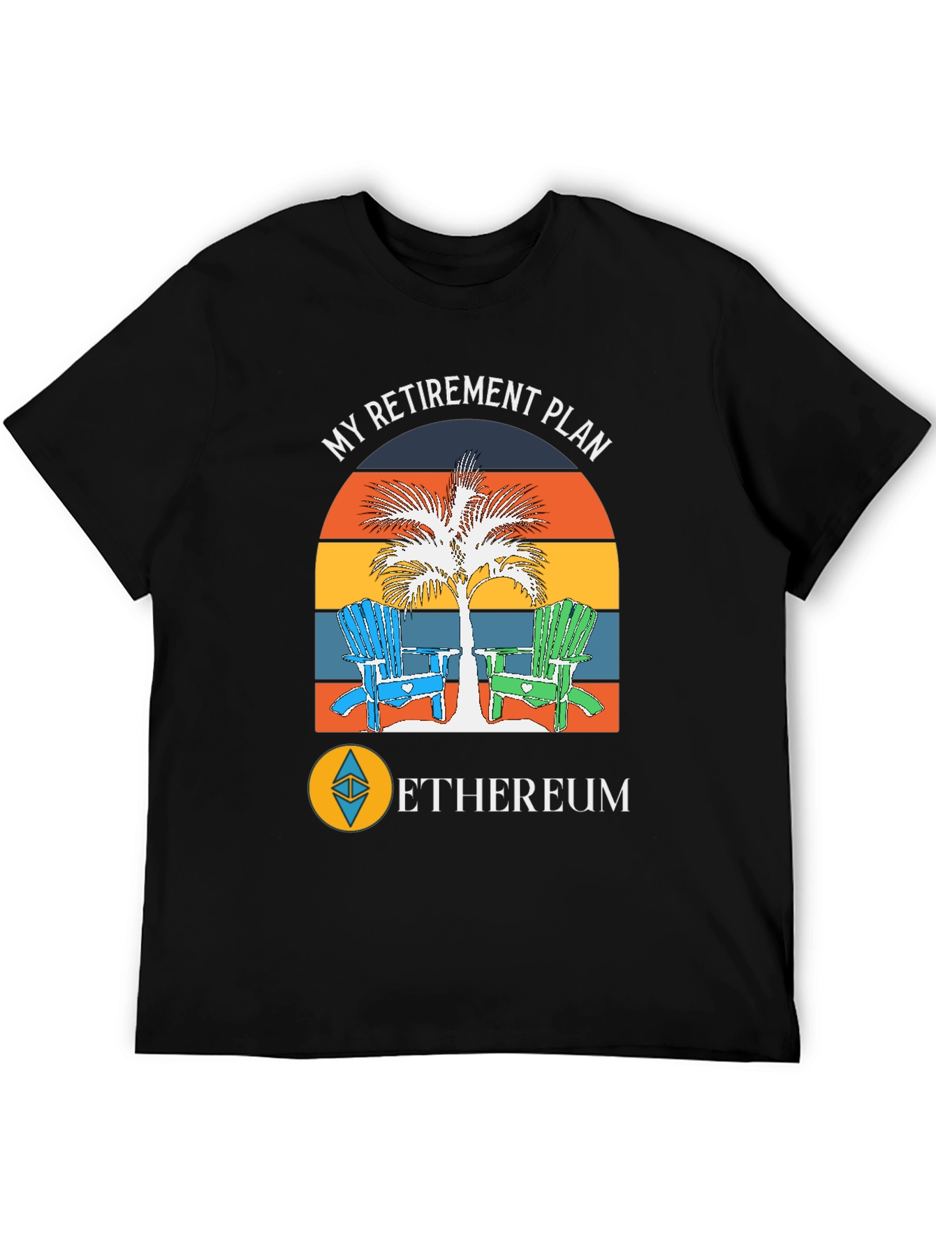 Ethereum Retirement Plan T-Shirt - Crypto Investor Tee