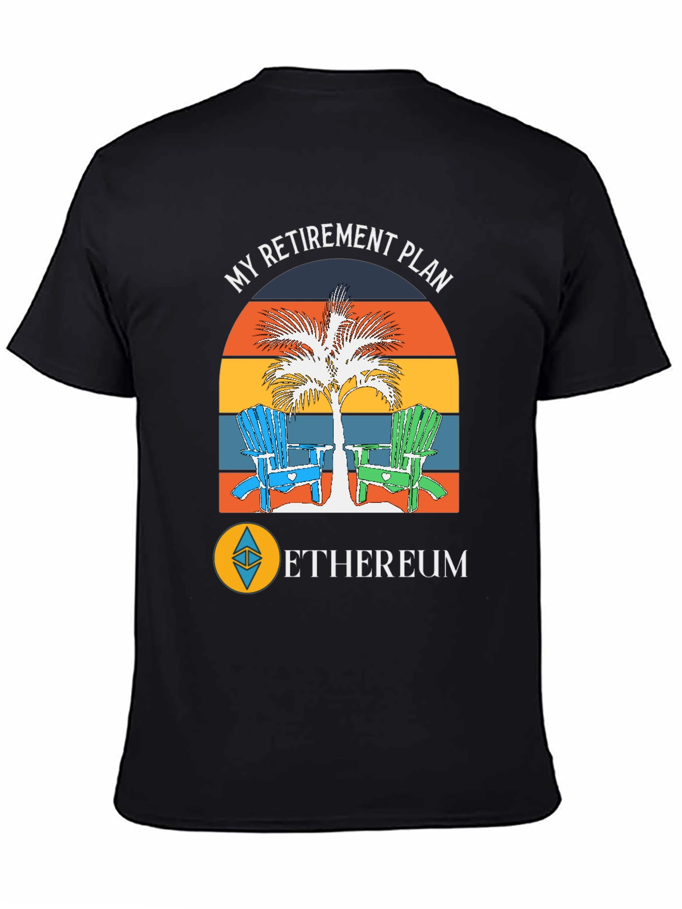 Ethereum Retirement Plan T-Shirt - Crypto Investor Tee