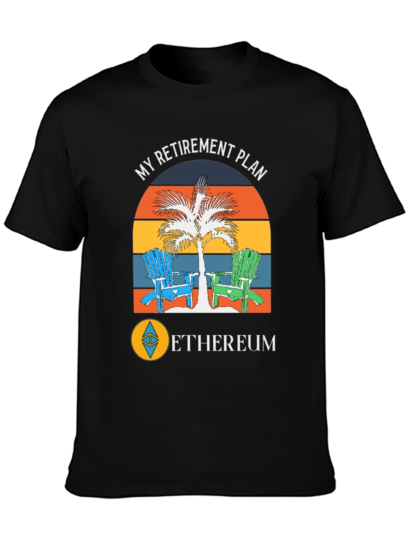 Ethereum Retirement Plan T-Shirt - Crypto Investor Tee