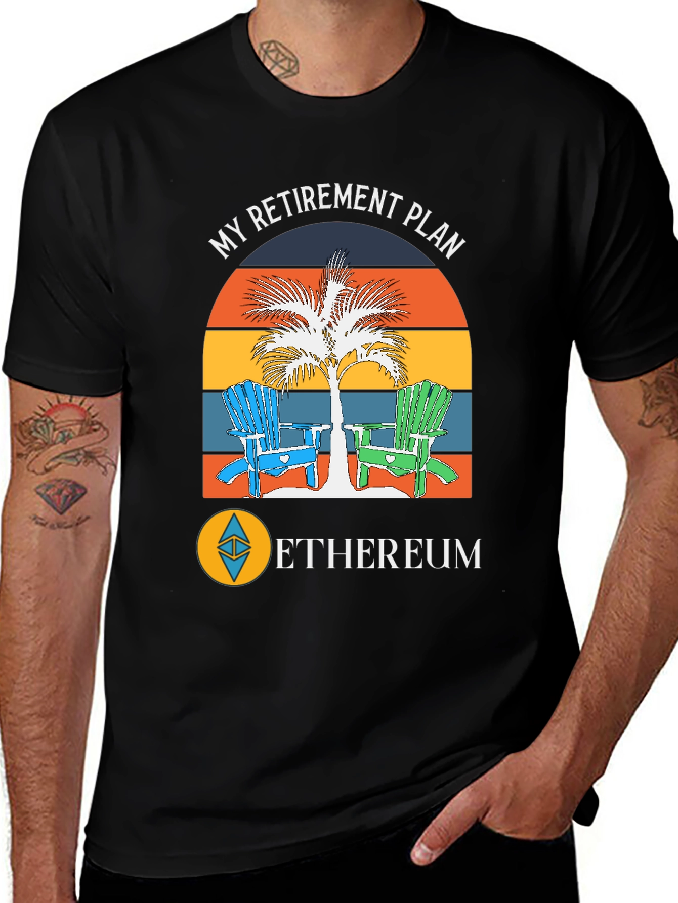 Ethereum Retirement Plan T-Shirt - Crypto Investor Tee