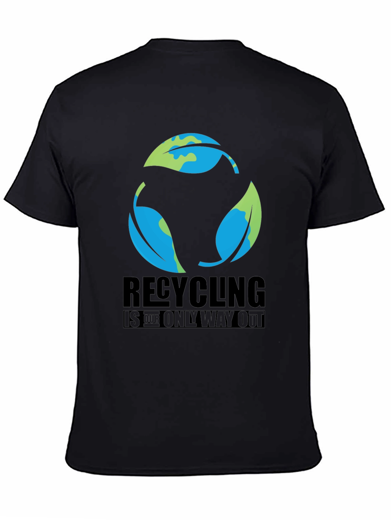 Recycling is the Only Way Out Graphic T-Shirt