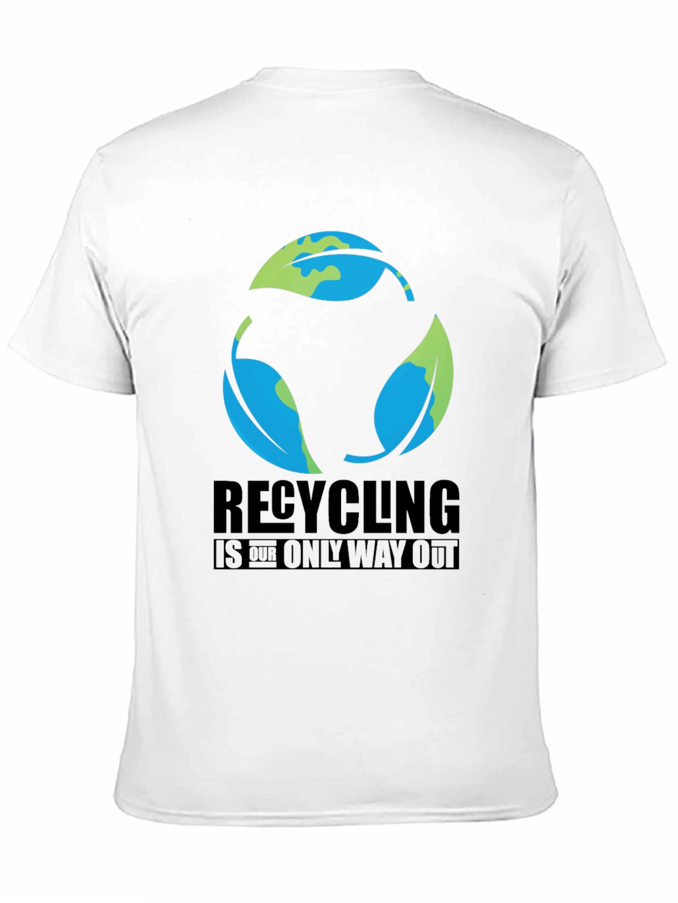 Recycling is the Only Way Out Graphic T-Shirt