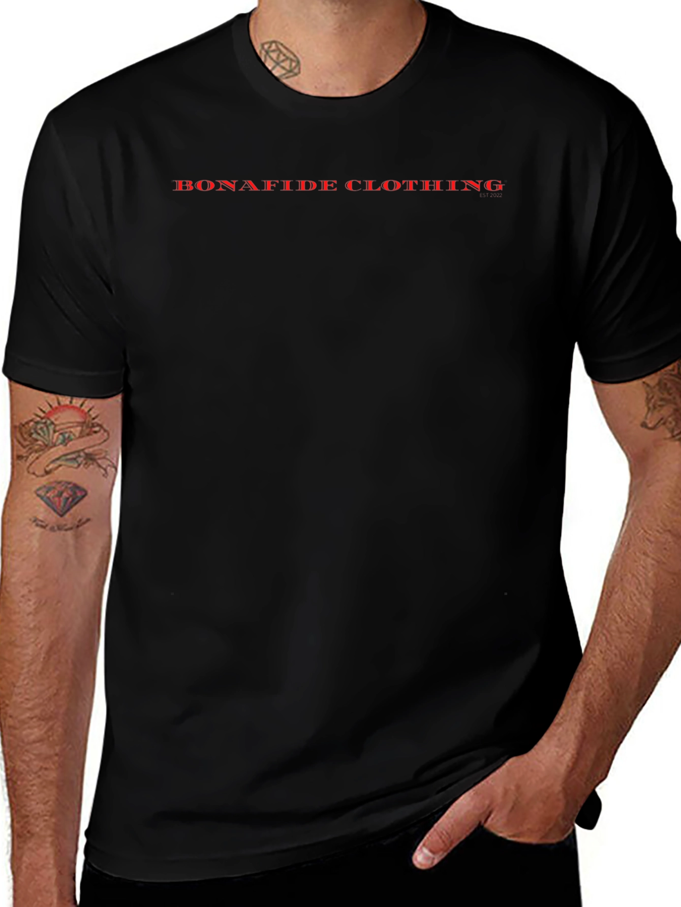 Bonafide Clothing Black T-Shirt