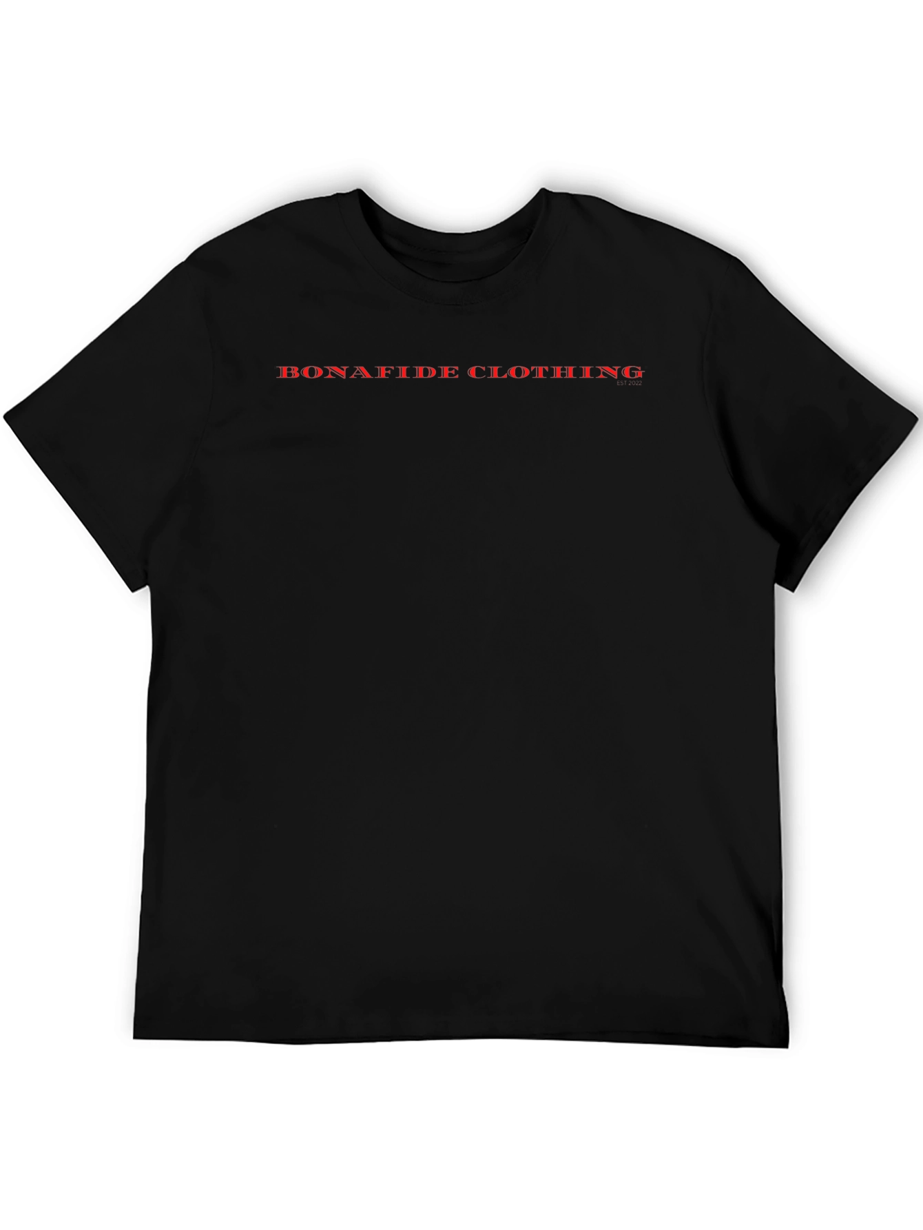 Bonafide Clothing Black T-Shirt