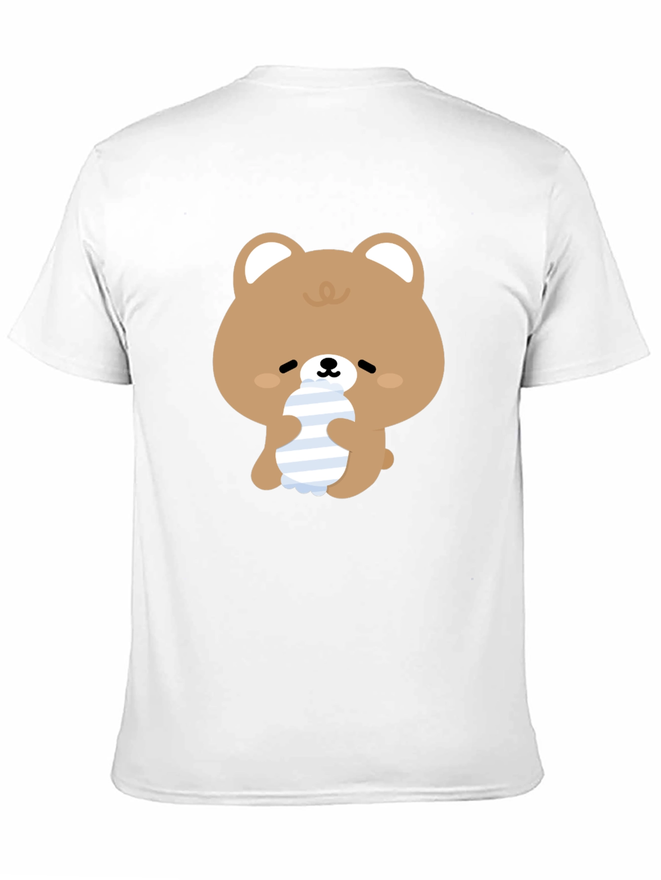 Cute Bear Graphic Tee - Soft & Stylish