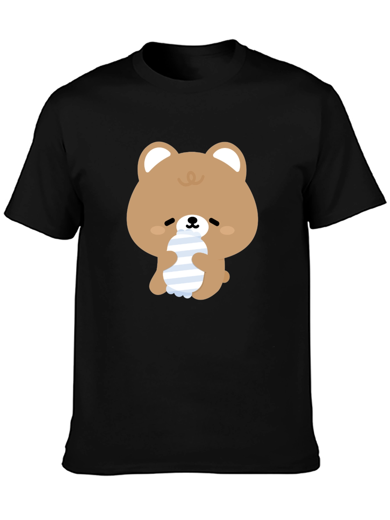Cute Bear Graphic Tee - Soft & Stylish