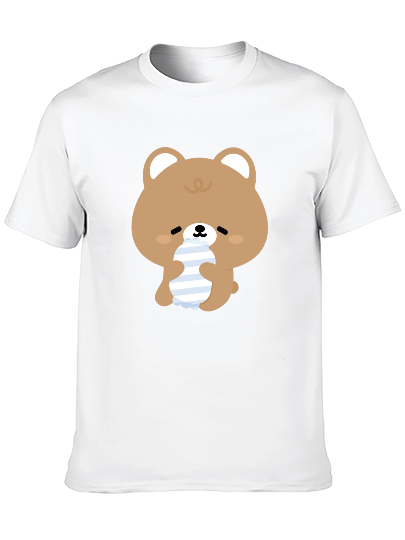 Cute Bear Graphic Tee - Soft & Stylish