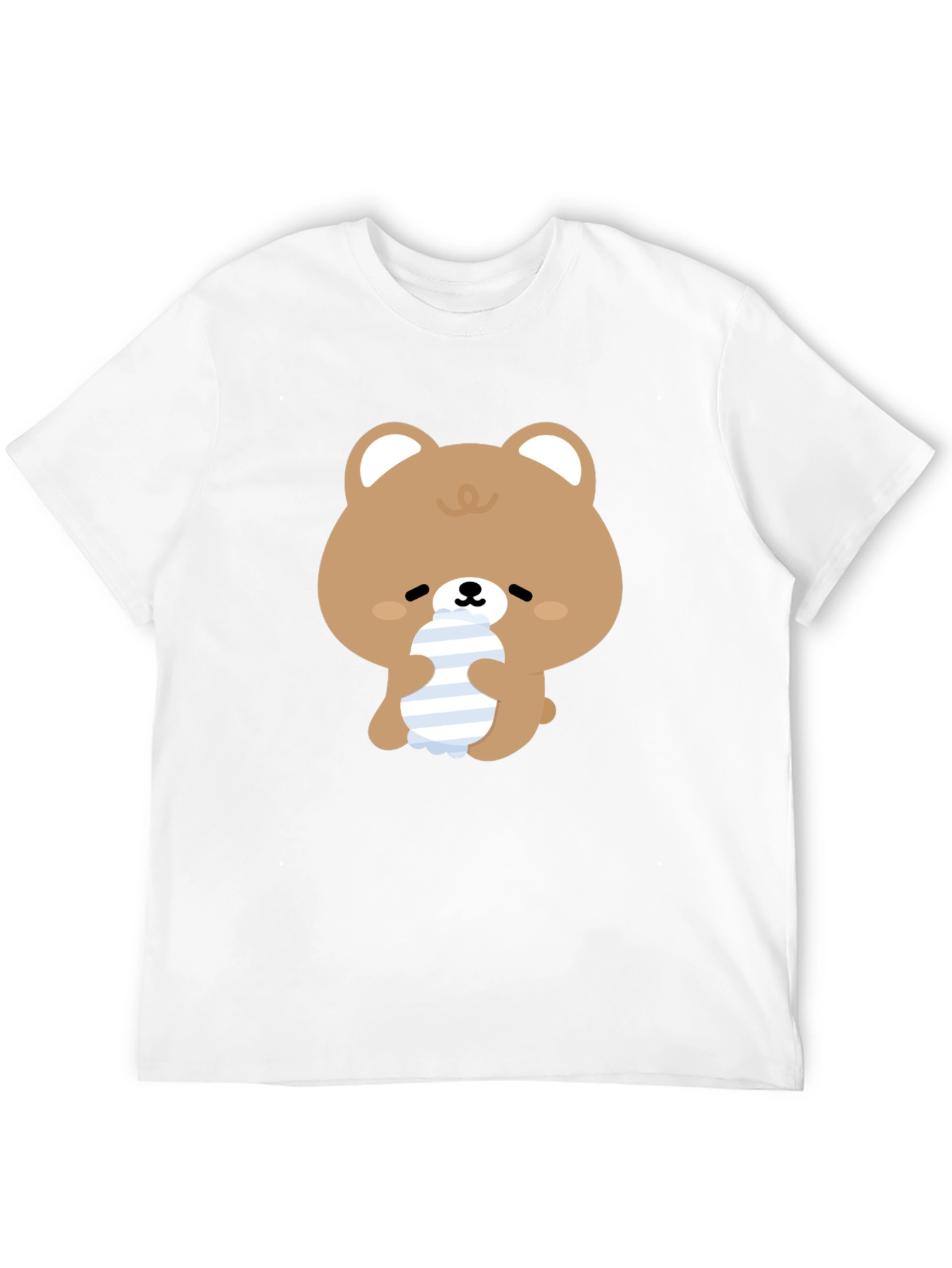 Cute Bear Graphic Tee - Soft & Stylish