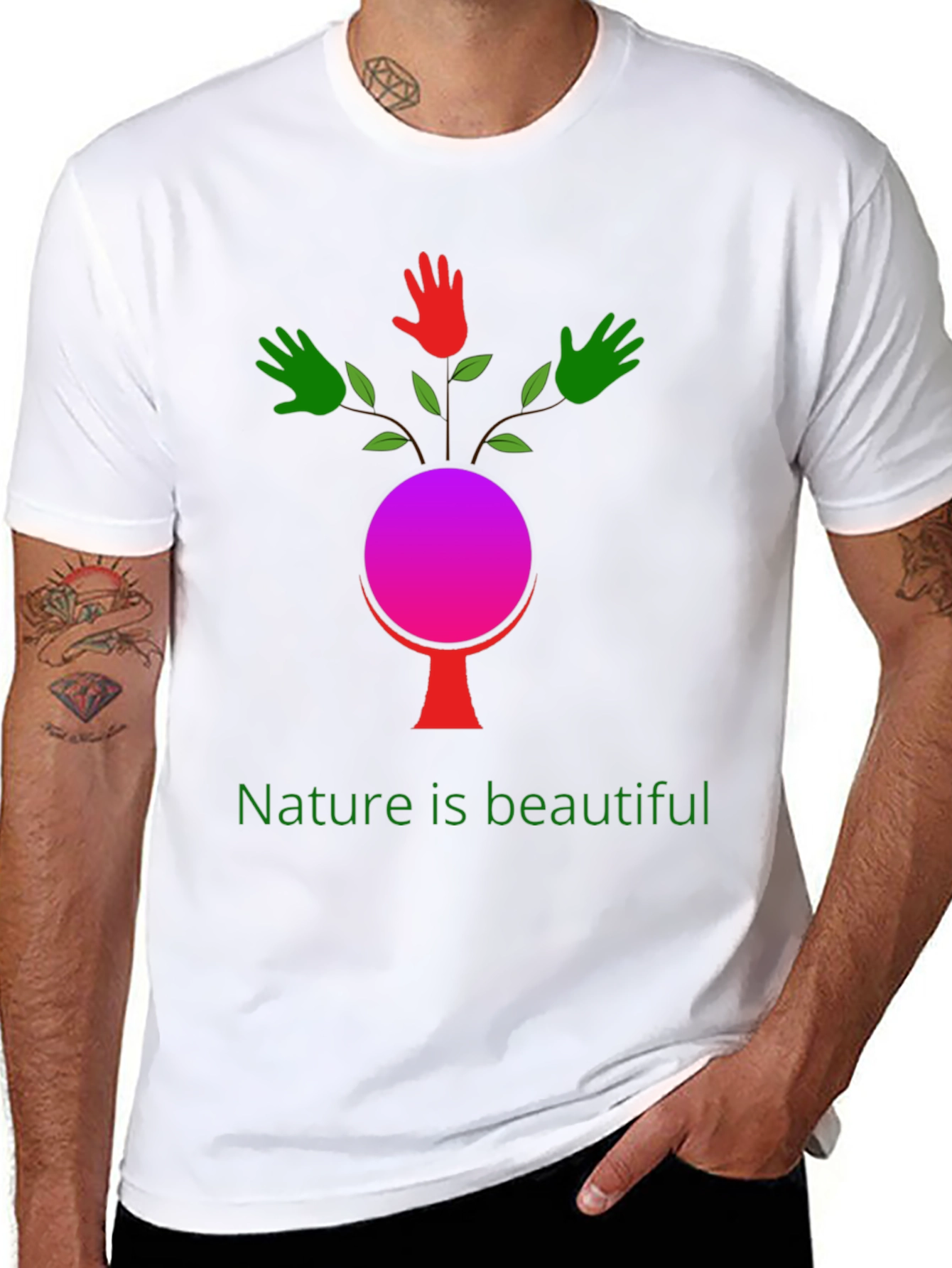 Nature Is Beautiful Graphic Tee