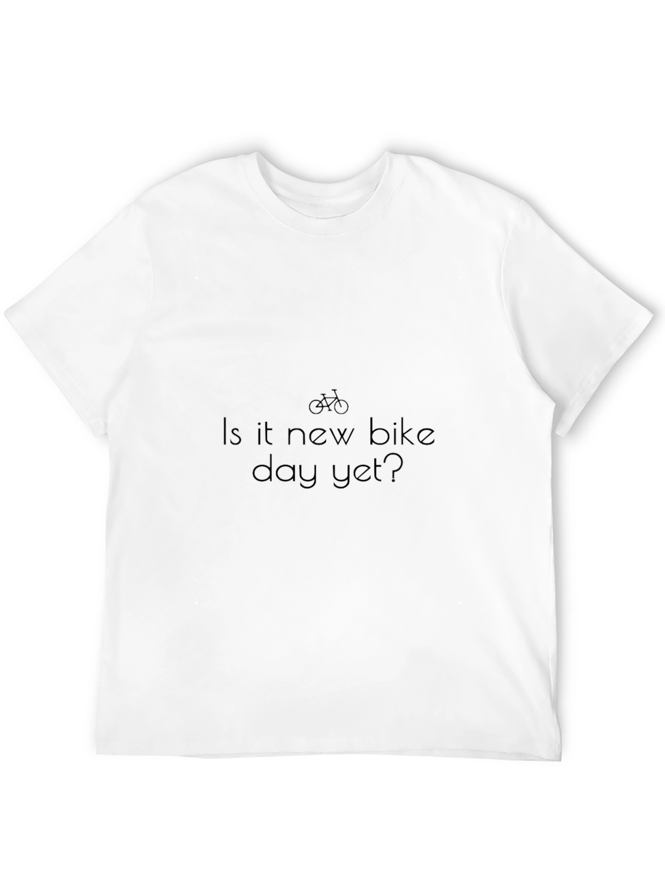 New Bike Day T-Shirt - Cyclist Tee
