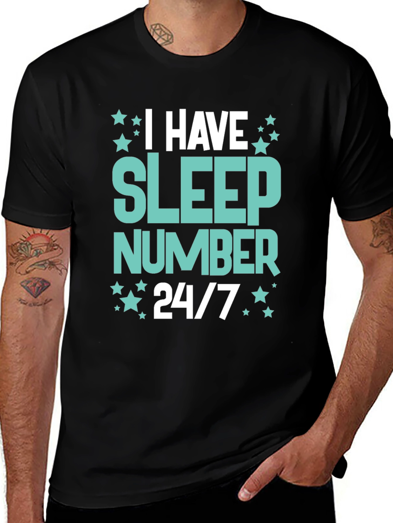 I Have Sleep Number 24/7 Graphic Tee