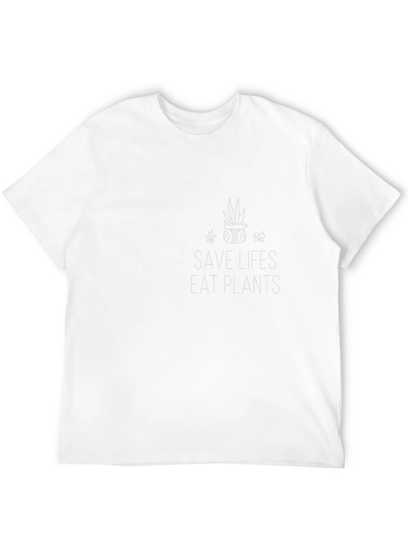 Save Lives Eat Plants Graphic Tee