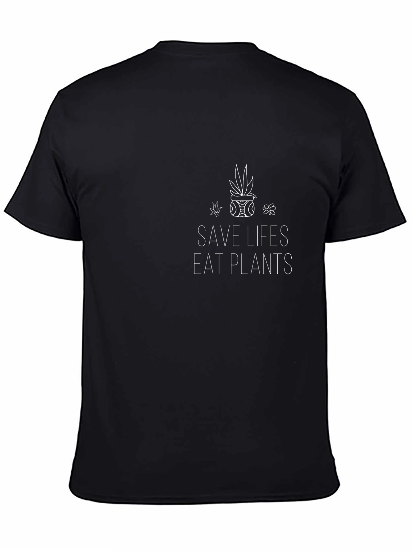 Save Lives Eat Plants Graphic Tee