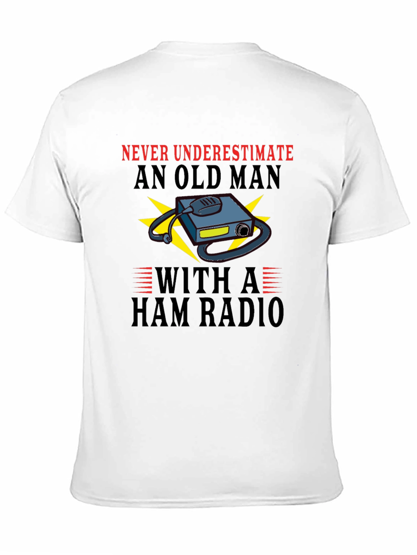 Ham Radio Old Man T-Shirt