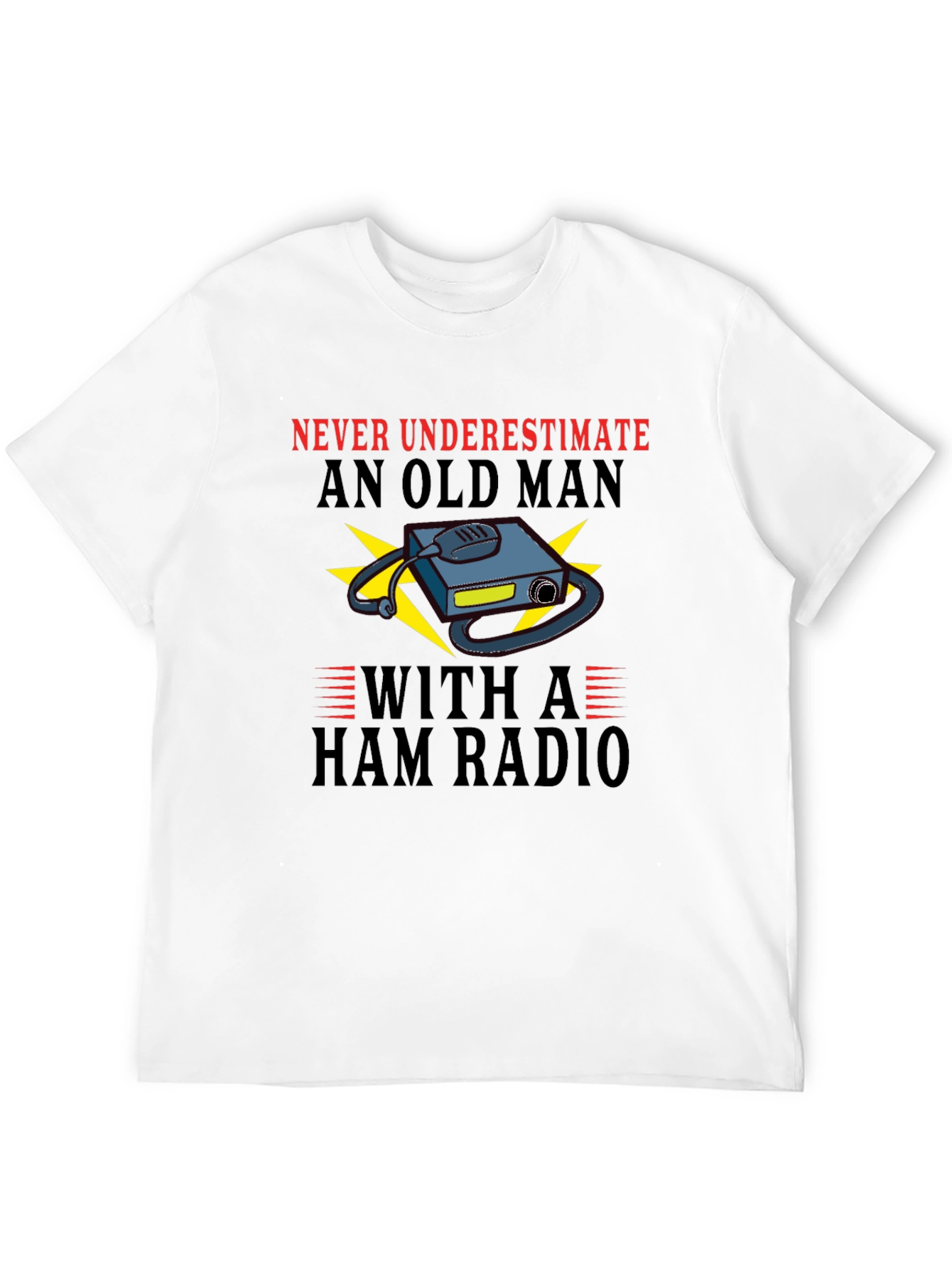 Ham Radio Old Man T-Shirt