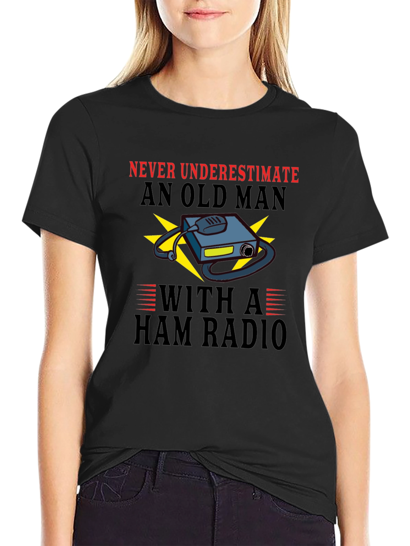 Ham Radio Old Man T-Shirt