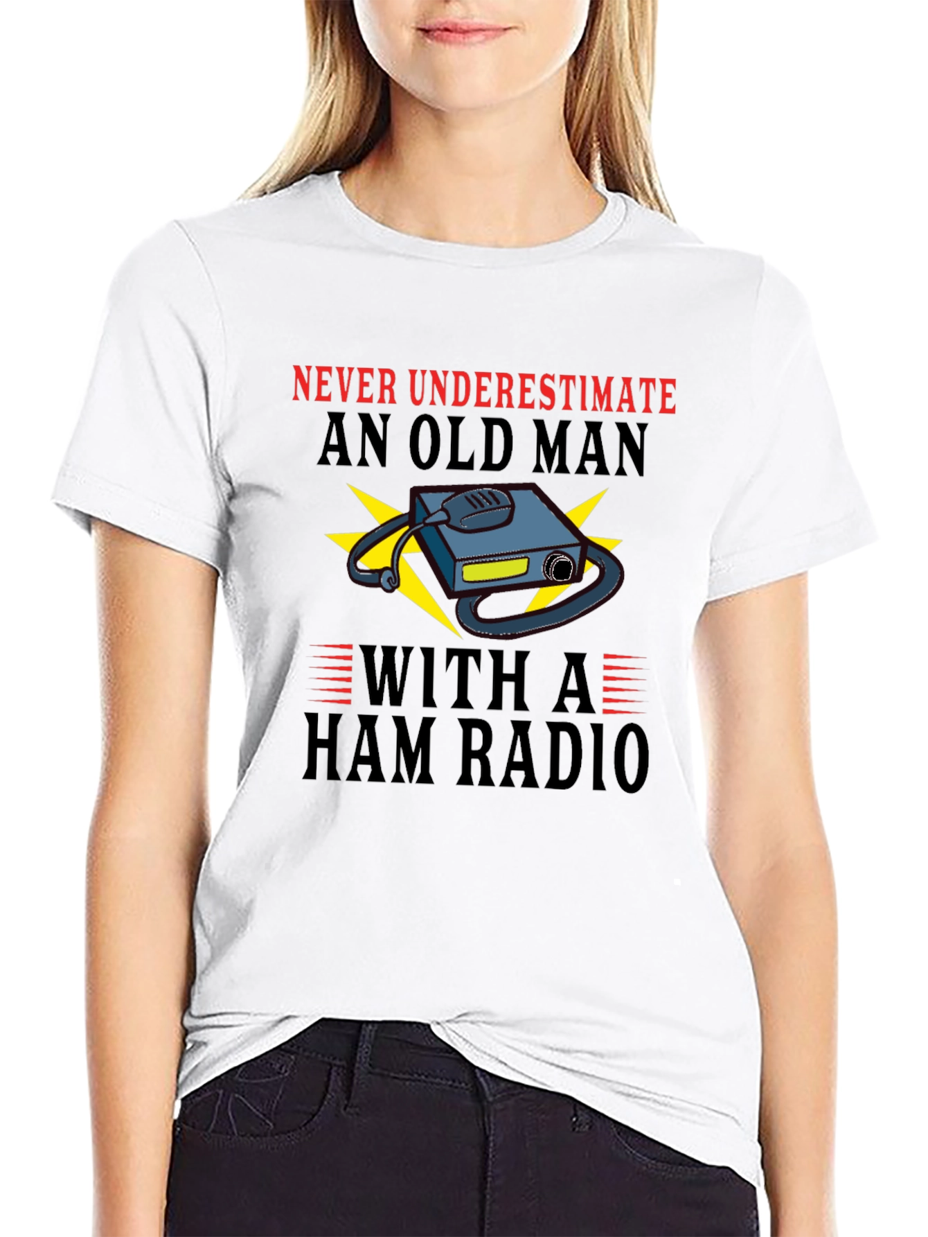 Ham Radio Old Man T-Shirt