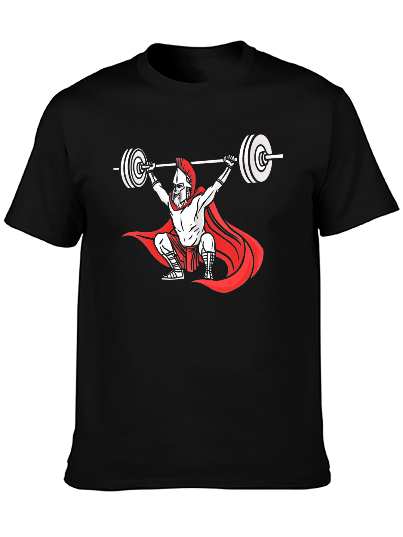 Spartan Lifter Graphic Tee - Black T-Shirt