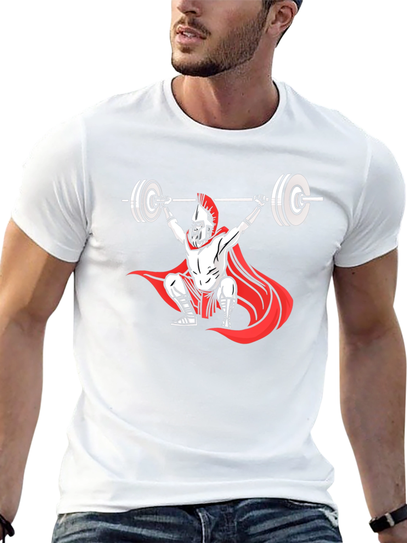 Spartan Lifter Graphic Tee - Black T-Shirt