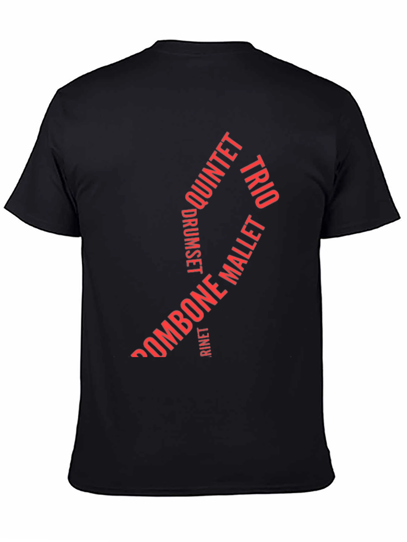 Musical Instruments Word Art Tee