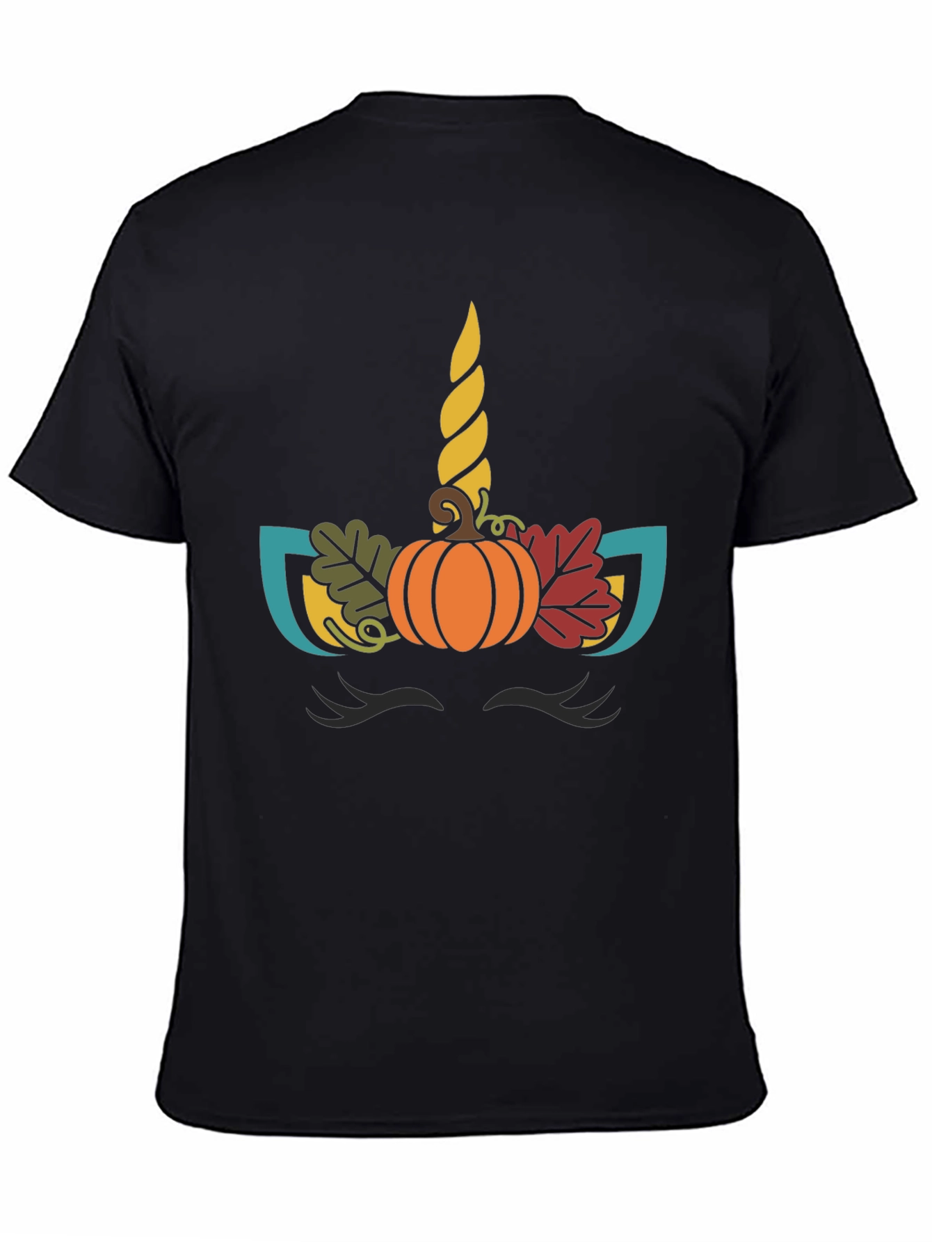 Unicorn Pumpkin Fall T-Shirt