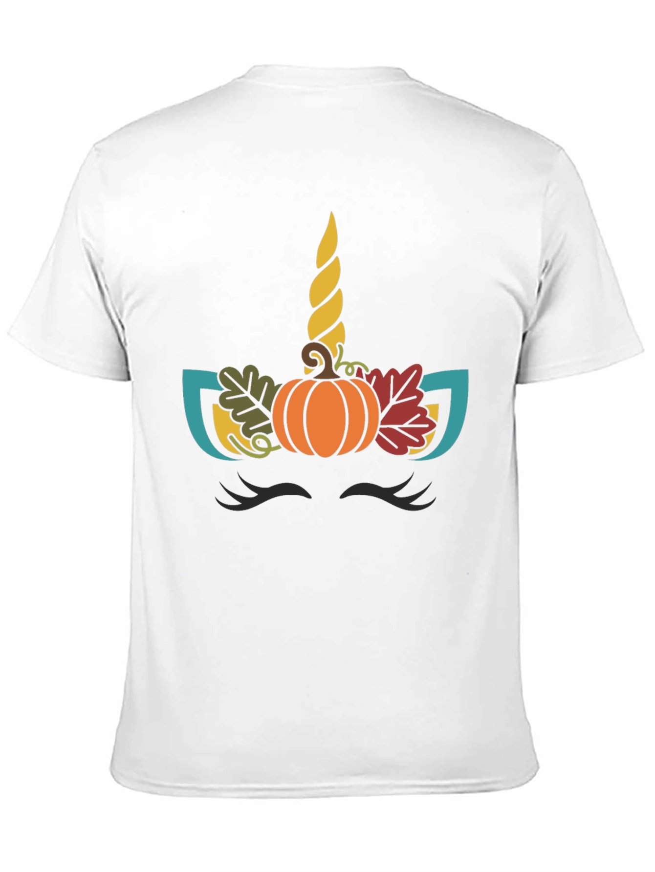 Unicorn Pumpkin Fall T-Shirt