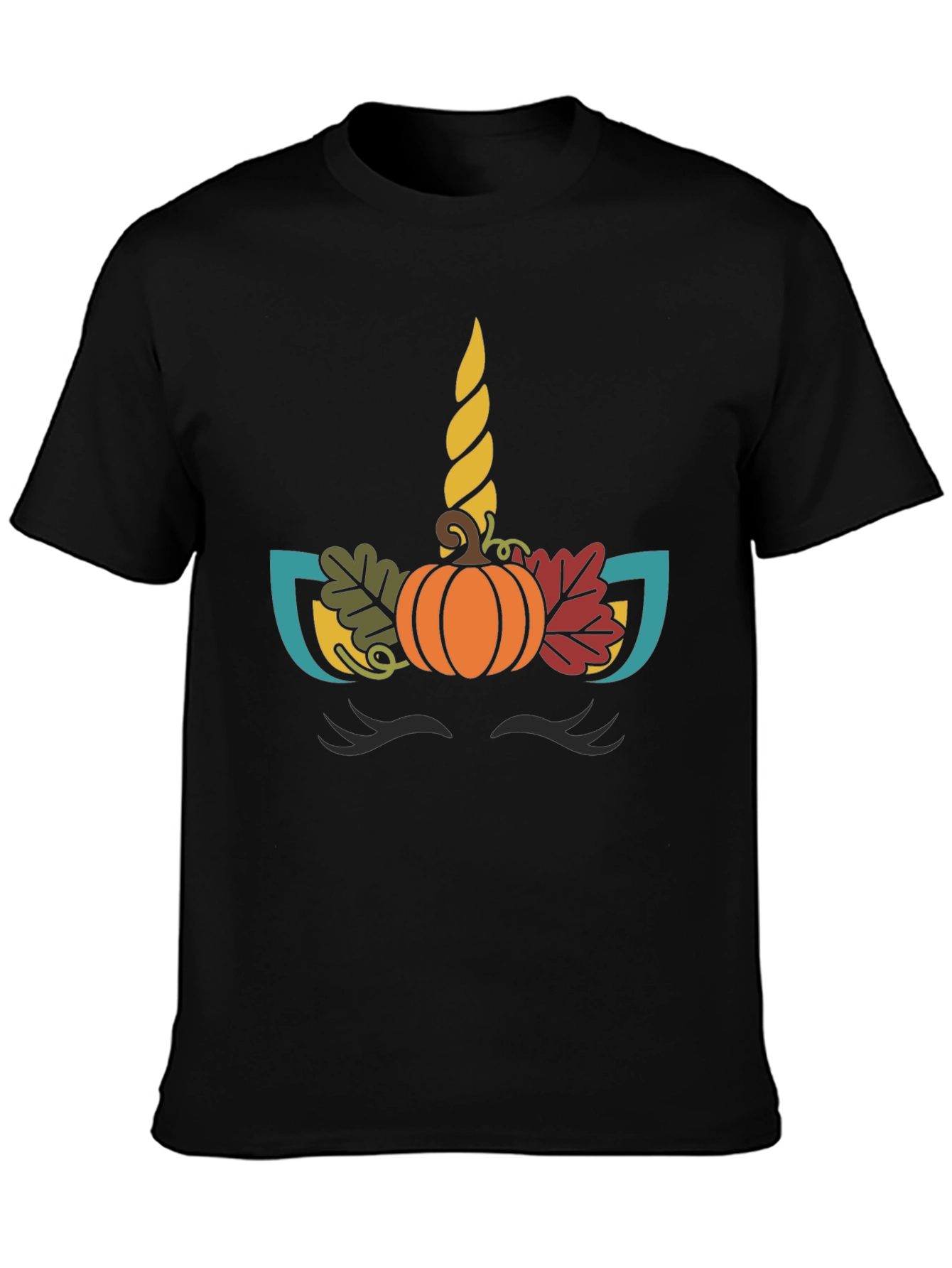 Unicorn Pumpkin Fall T-Shirt