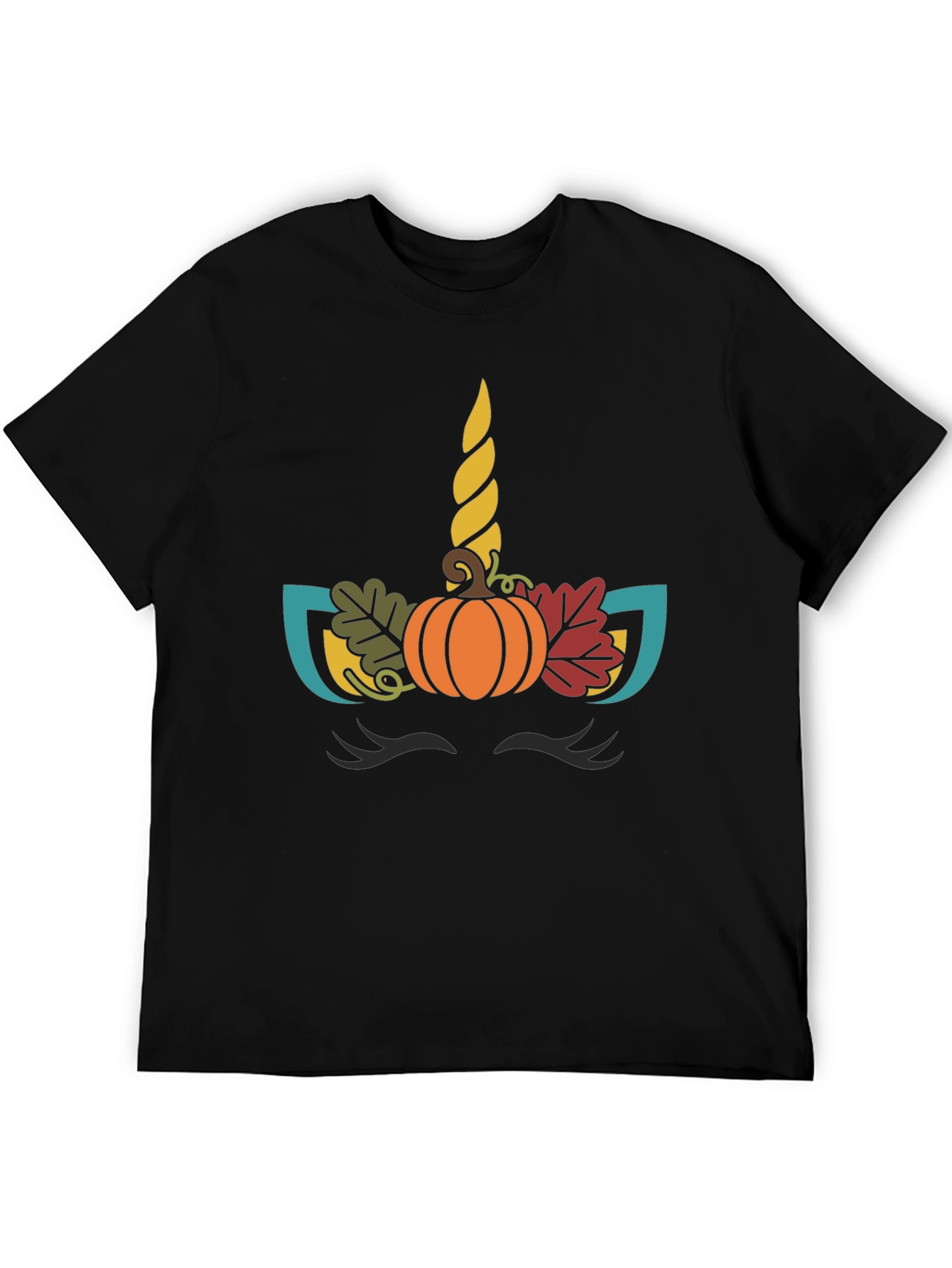 Unicorn Pumpkin Fall T-Shirt