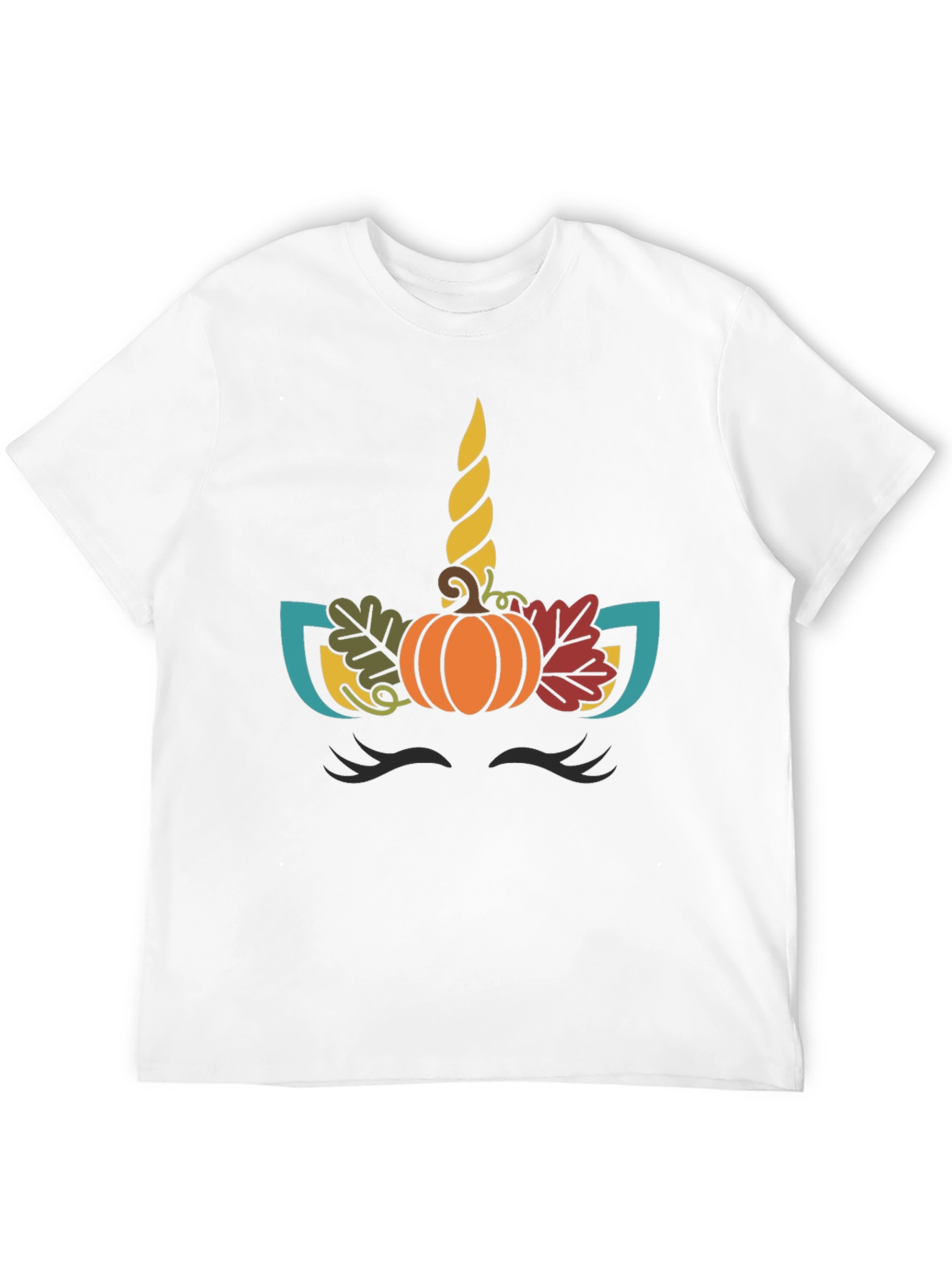 Unicorn Pumpkin Fall T-Shirt