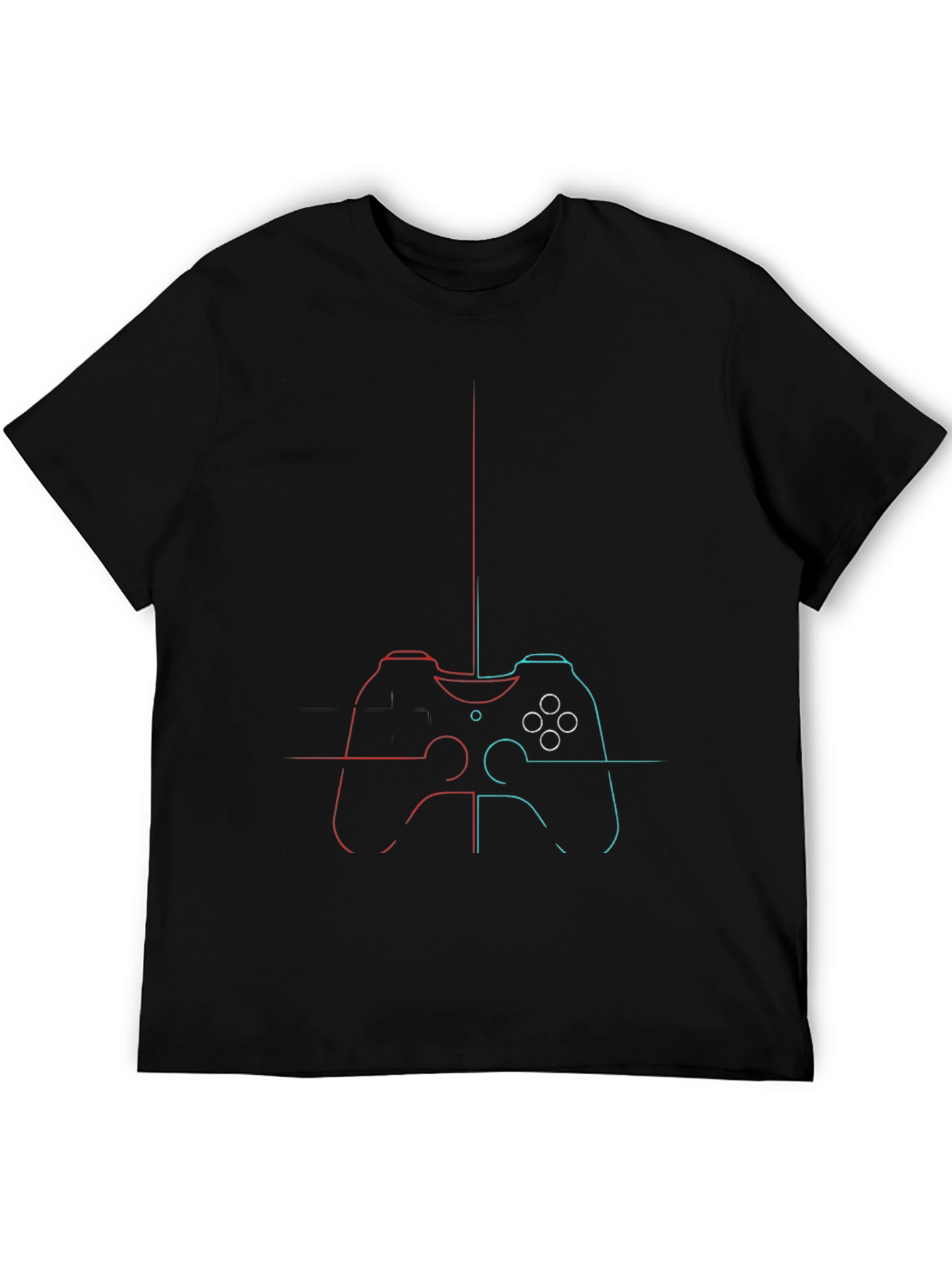Retro Gamer T-Shirt - Neon Controller Design