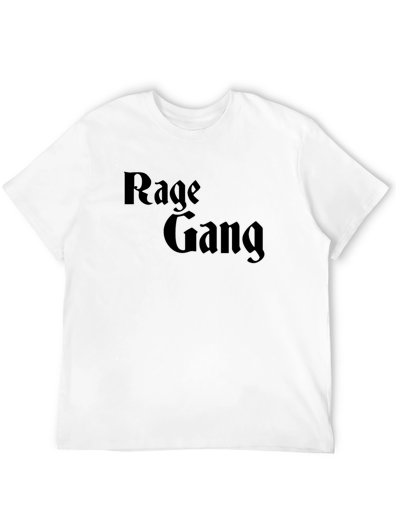 Rage Gang Black Graphic T-Shirt