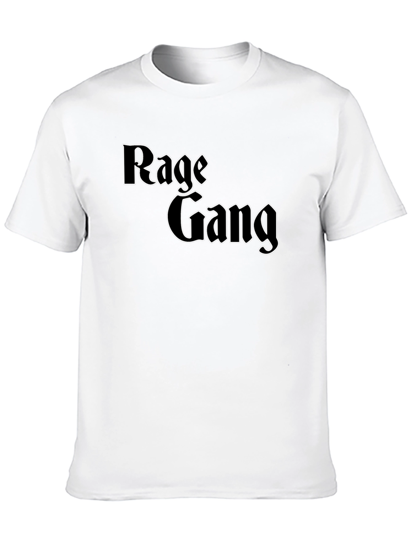 Rage Gang Black Graphic T-Shirt