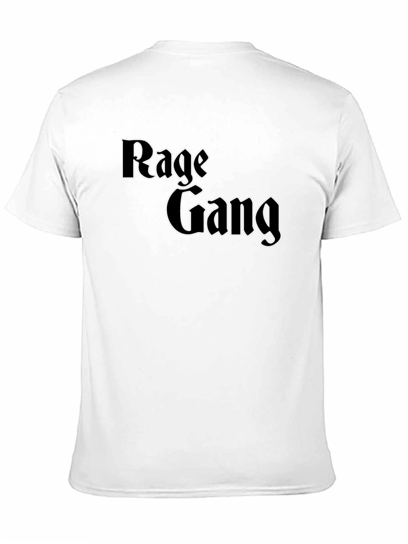 Rage Gang Black Graphic T-Shirt