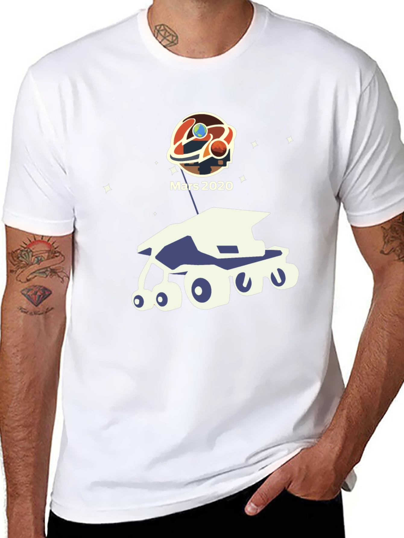 Mars 2020 Rover Graphic T-Shirt