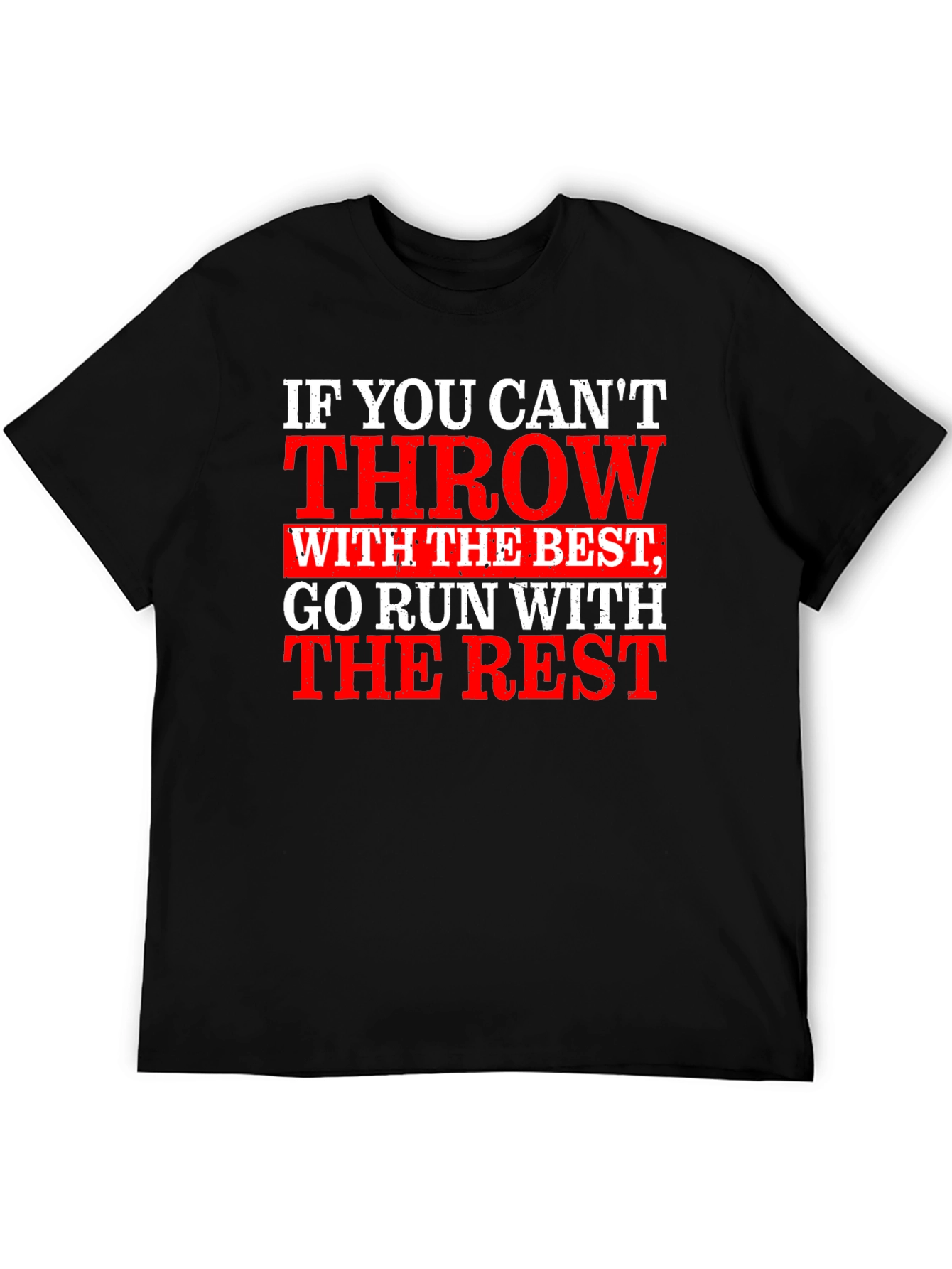Funny Throwing and Running T-Shirt