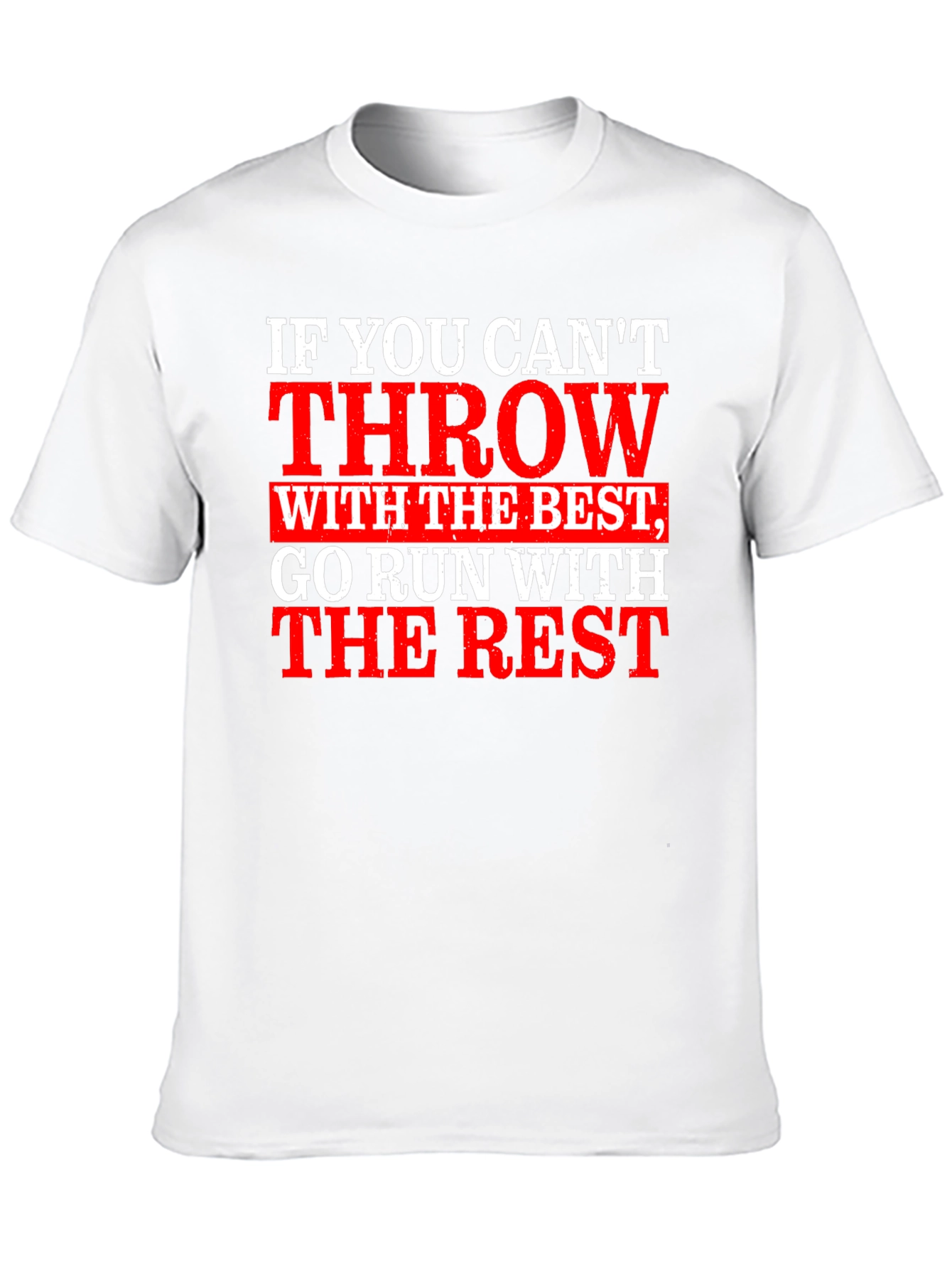 Funny Throwing and Running T-Shirt