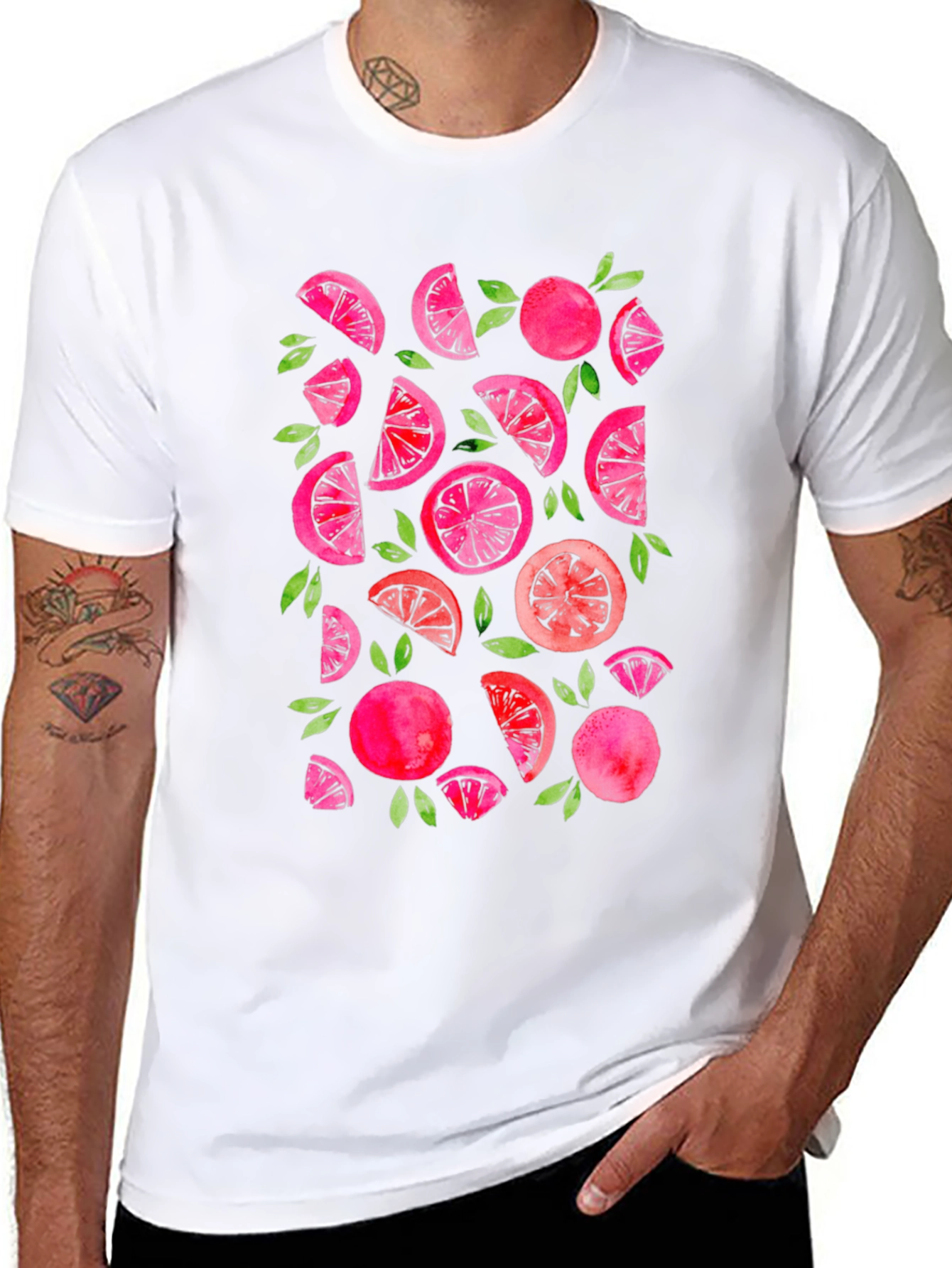 Citrus Slice Tee - Fresh Summer Style