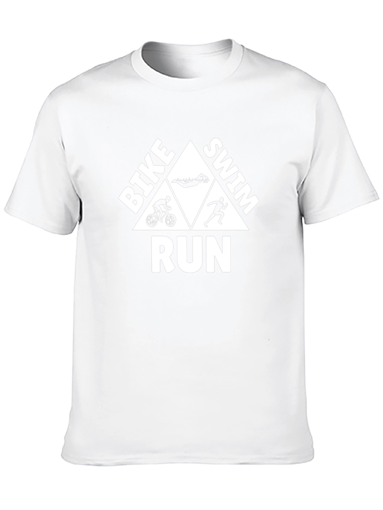 Triathlon T-Shirt: Bike Swim Run Sport Tee