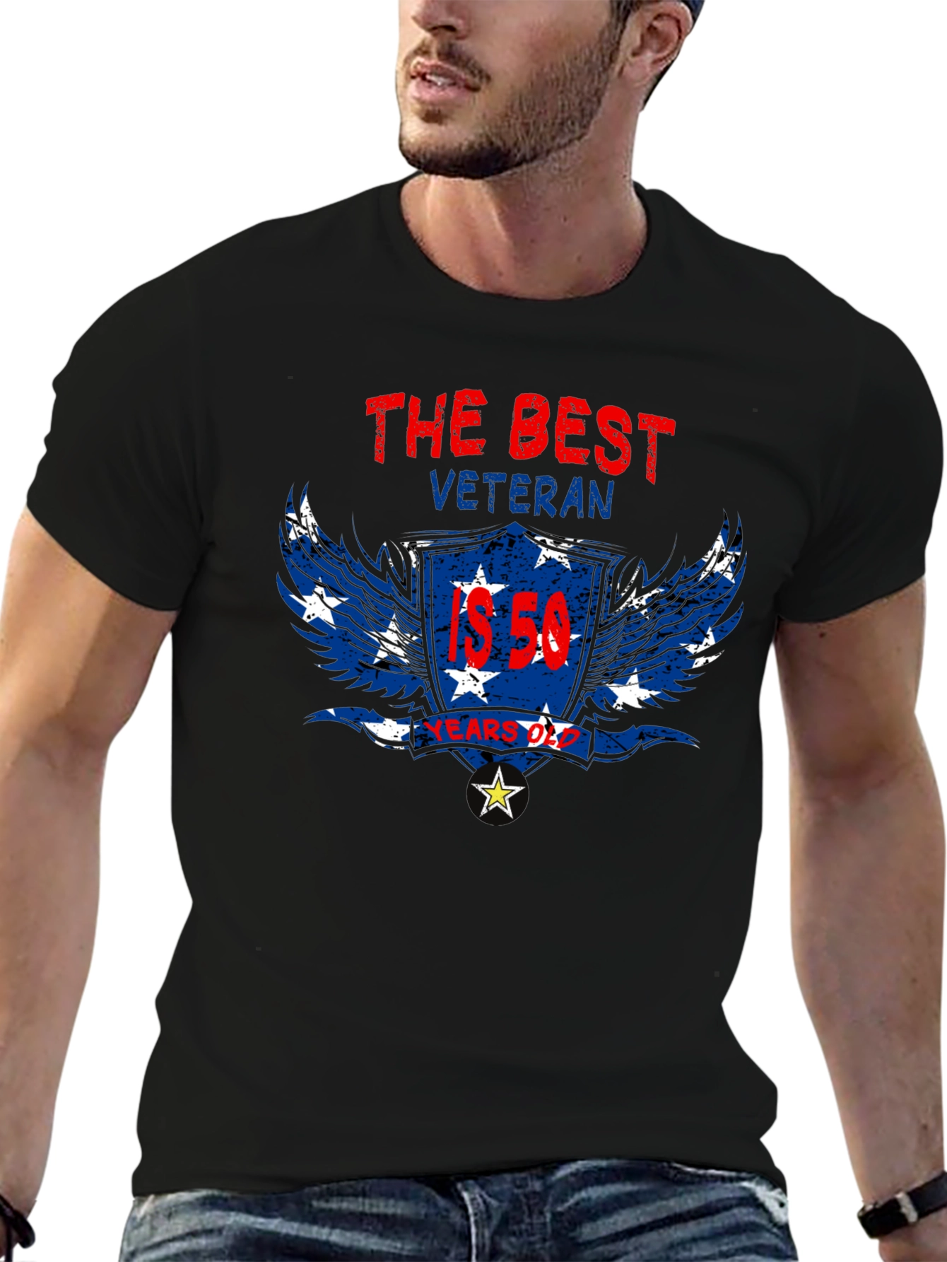 The Best Veteran is 50 T-Shirt