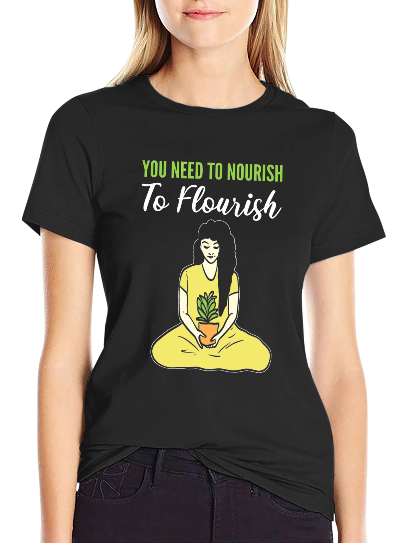 Nourish to Flourish Graphic Tee