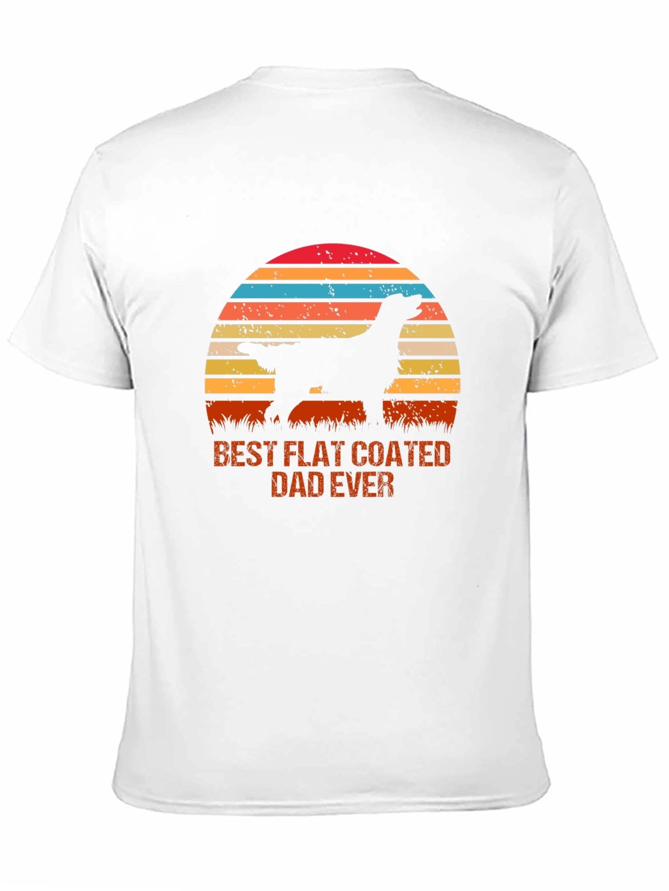Best Flat Coated Dad Ever T-Shirt