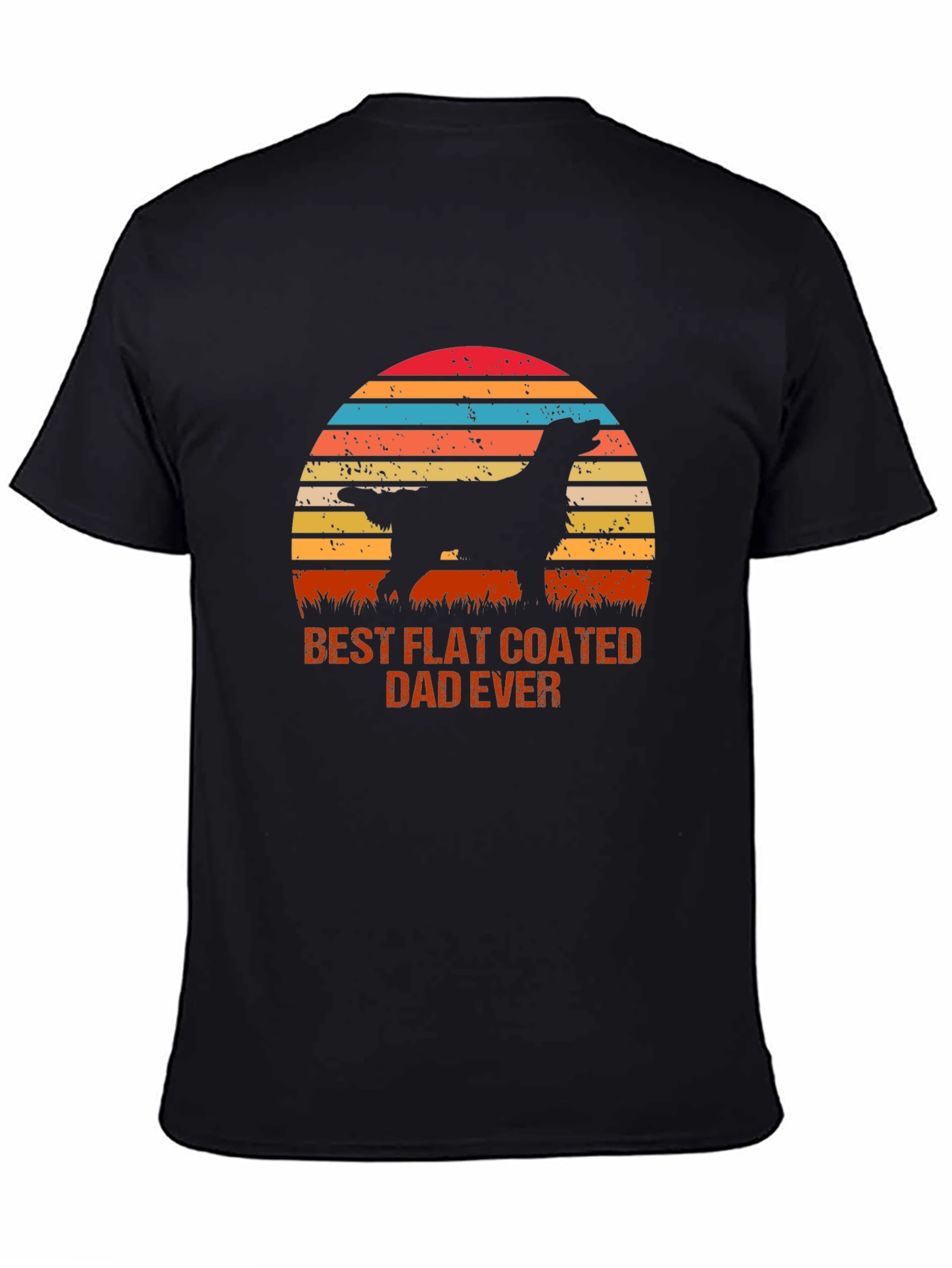 Best Flat Coated Dad Ever T-Shirt