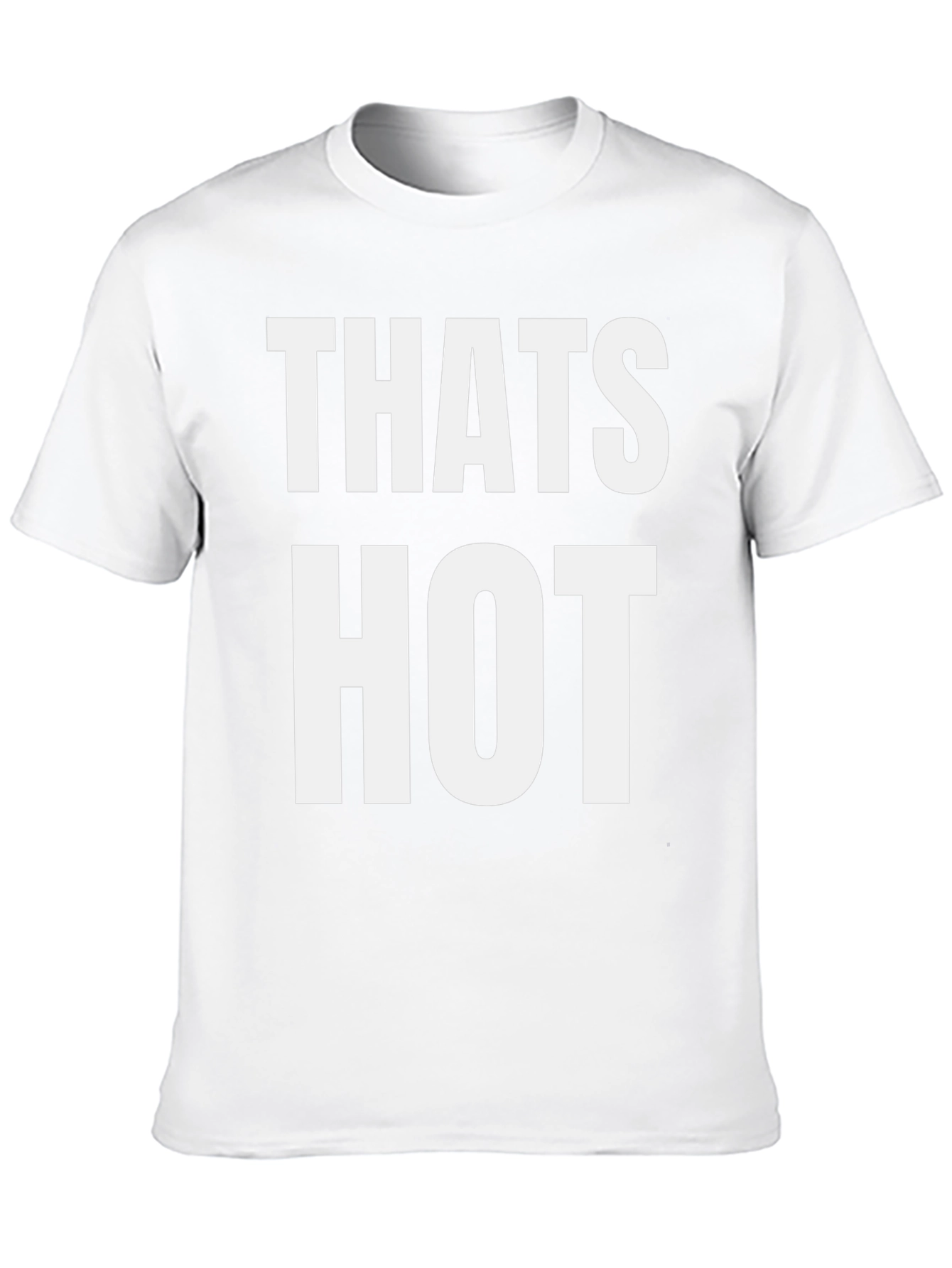 Thats Hot! Graphic Tee - Unisex Black T-Shirt